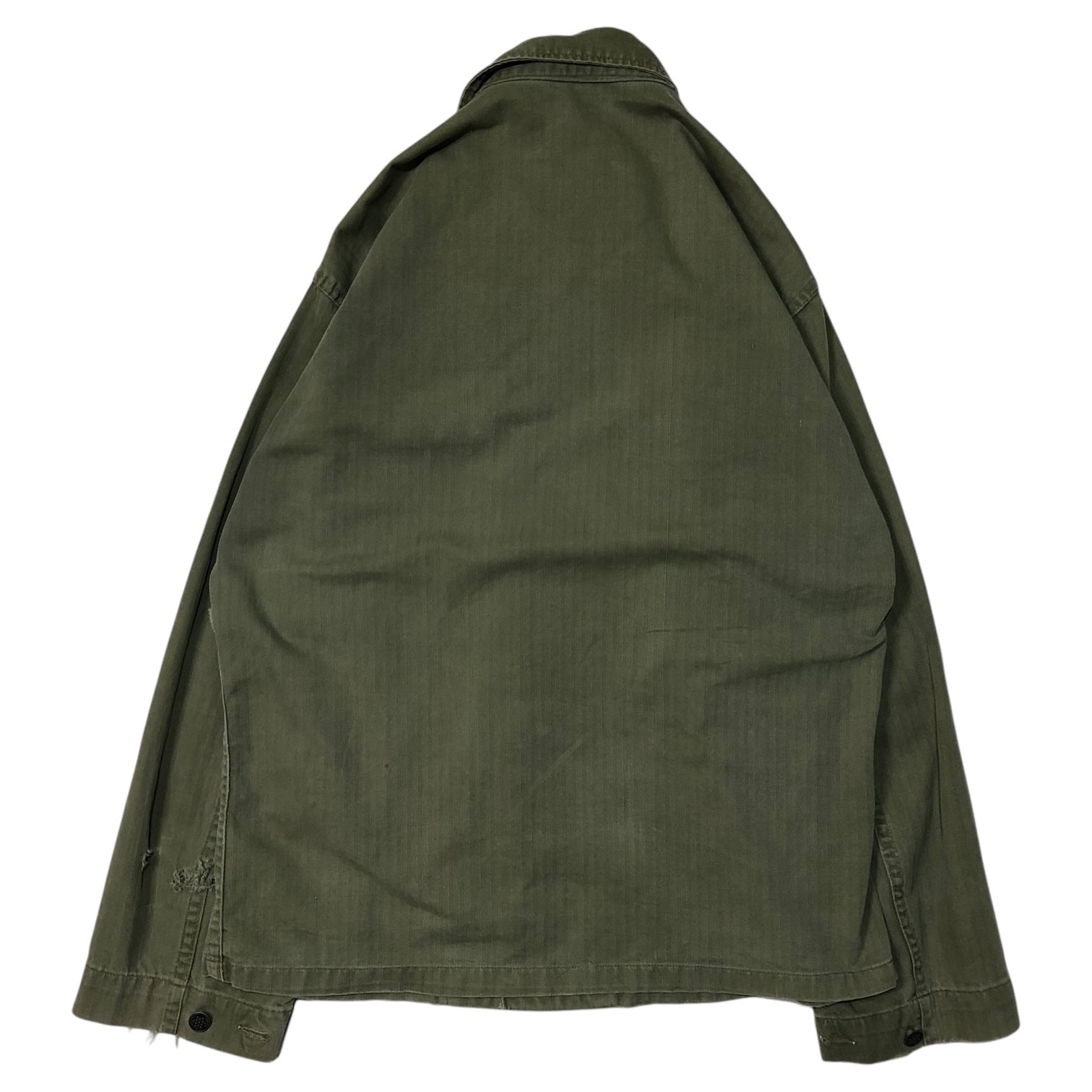 US ARMY(アメリカ軍) 40's~50's M43 HBT jacket ミリタリー フィールド ジャケット 13スターボタン 36R カーキ ヴィンテージ