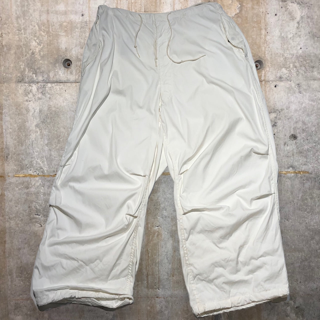 EQUA INDUSTRIES(エクアインダストリーズ) 90'sスノーカモパンツ DLA100-90-C-0513 31 ホワイト 1990年製造