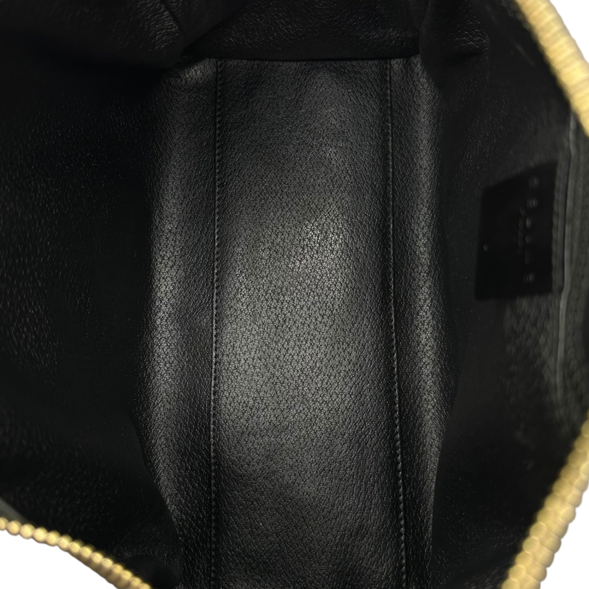 CELINE(セリーヌ) Macadam Pattern Mini Boston Bag マカダム柄 ミニ ボストン バッグ MC99/1 ブラック×ブラウン OLD オールド ハンド