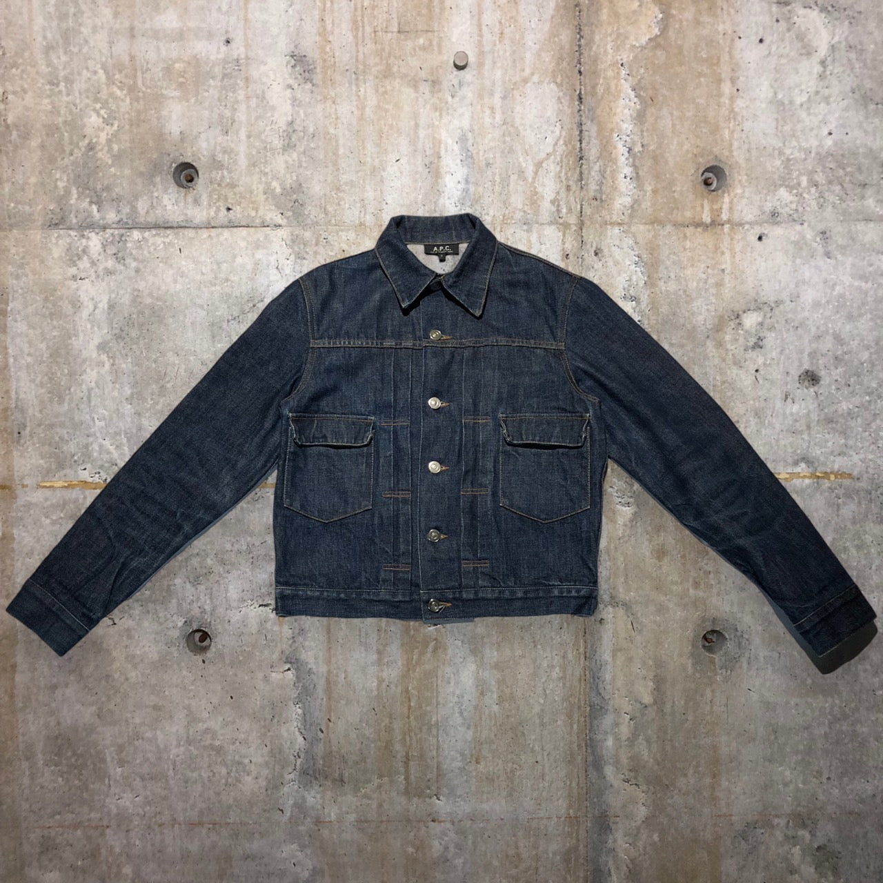 A.P.C.(アーペーセー) 02'sフラップポケットデニム S ブルー
