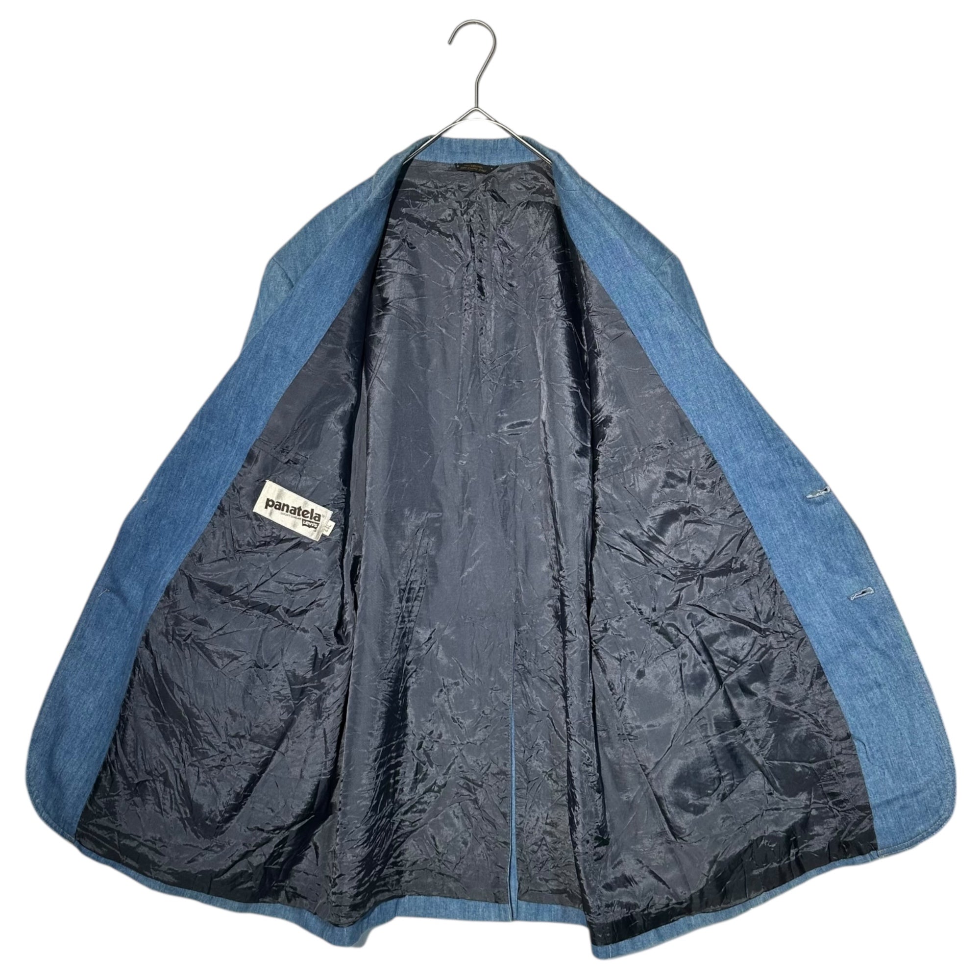 PANATELA LEVI'S(パナテラ リーバイス) 70's Denim Tailored Jacket デニム テーラード ジャケット 44(L) ライトインディゴ