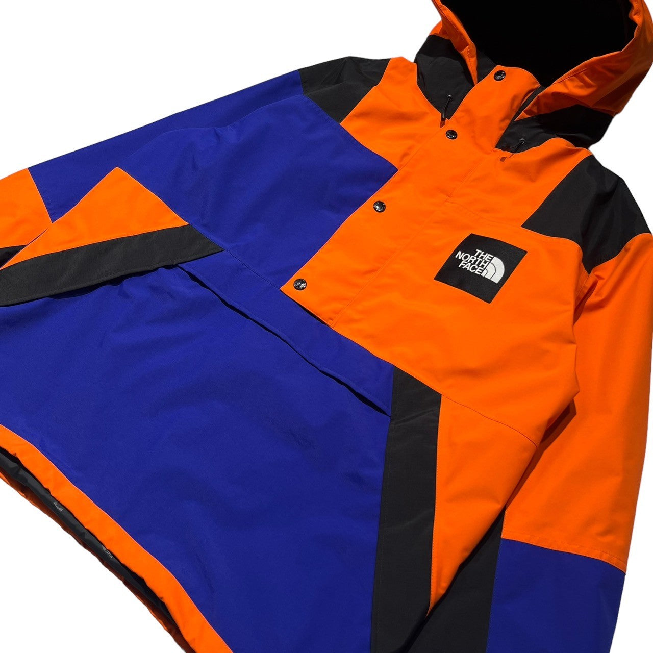 THE NORTH FACE(ノースフェイス) RAGE GTX SHELL PULLOVER レイジ ジーティーエックス シェル プルオーバー NP11962 XL ブルー×オレンジ マウンテンパーカー ジャケット アウトドア