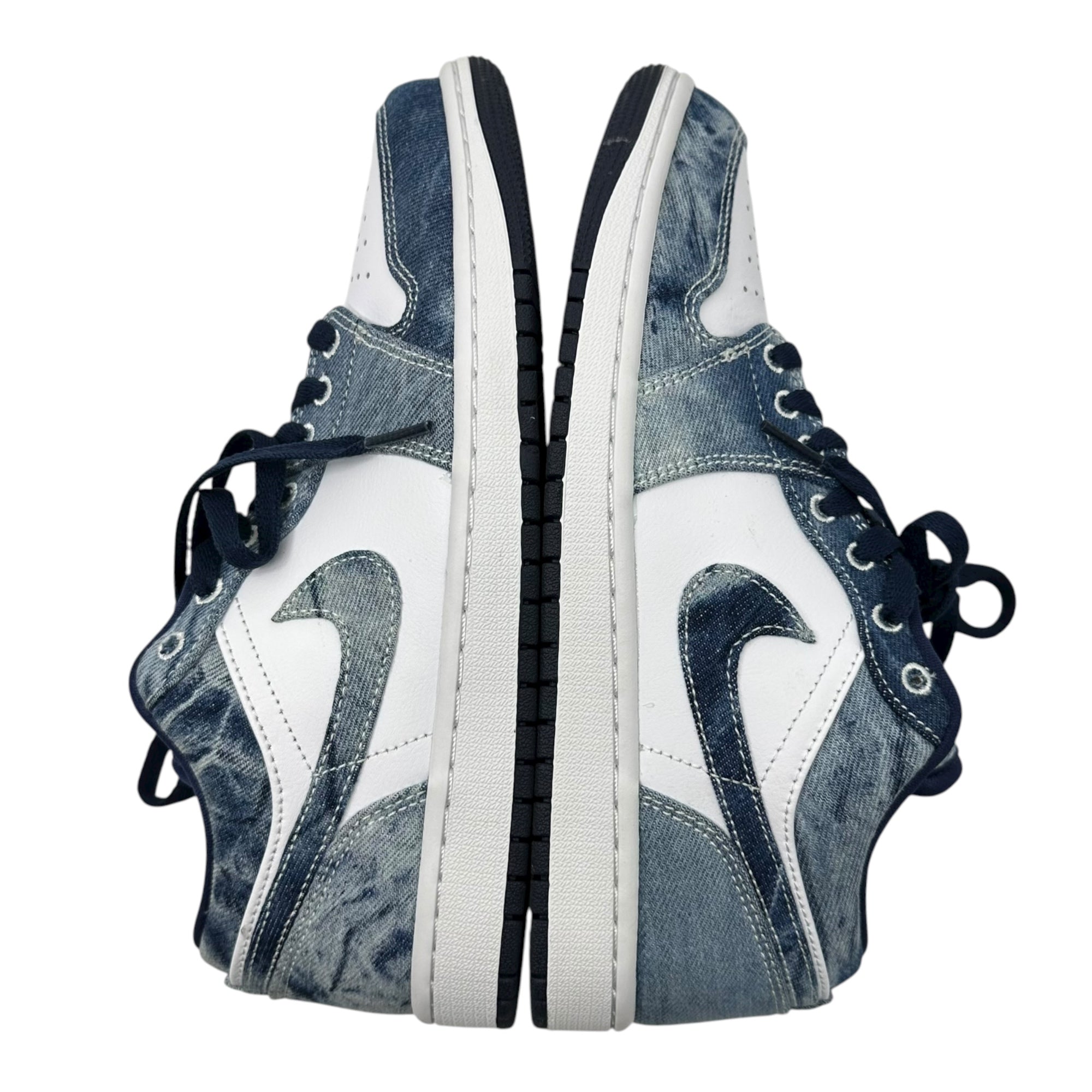 NIKE(ナイキ) Jordan Air Jordan 1 LOW SE "washed denim" エアジョーダン 1 ロー ウォッシュド デニム CZ8455-100 26.5cm ライトインディゴ×ホワイト ローカット スニーカー