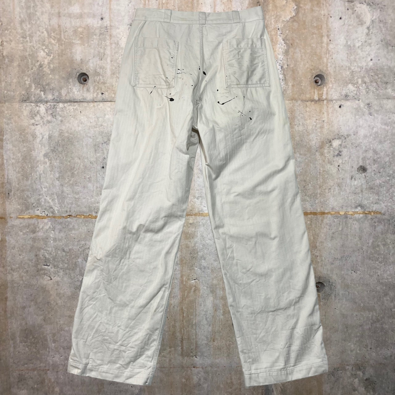 NEIGHBORHOOD(ネイバーフッド) 18AW OLD JOE.PAINTER/C-PT/オールド ジョー ペインター コットン パンツ ホワイト ボトム 182BOOJN-PTM02 L ホワイト