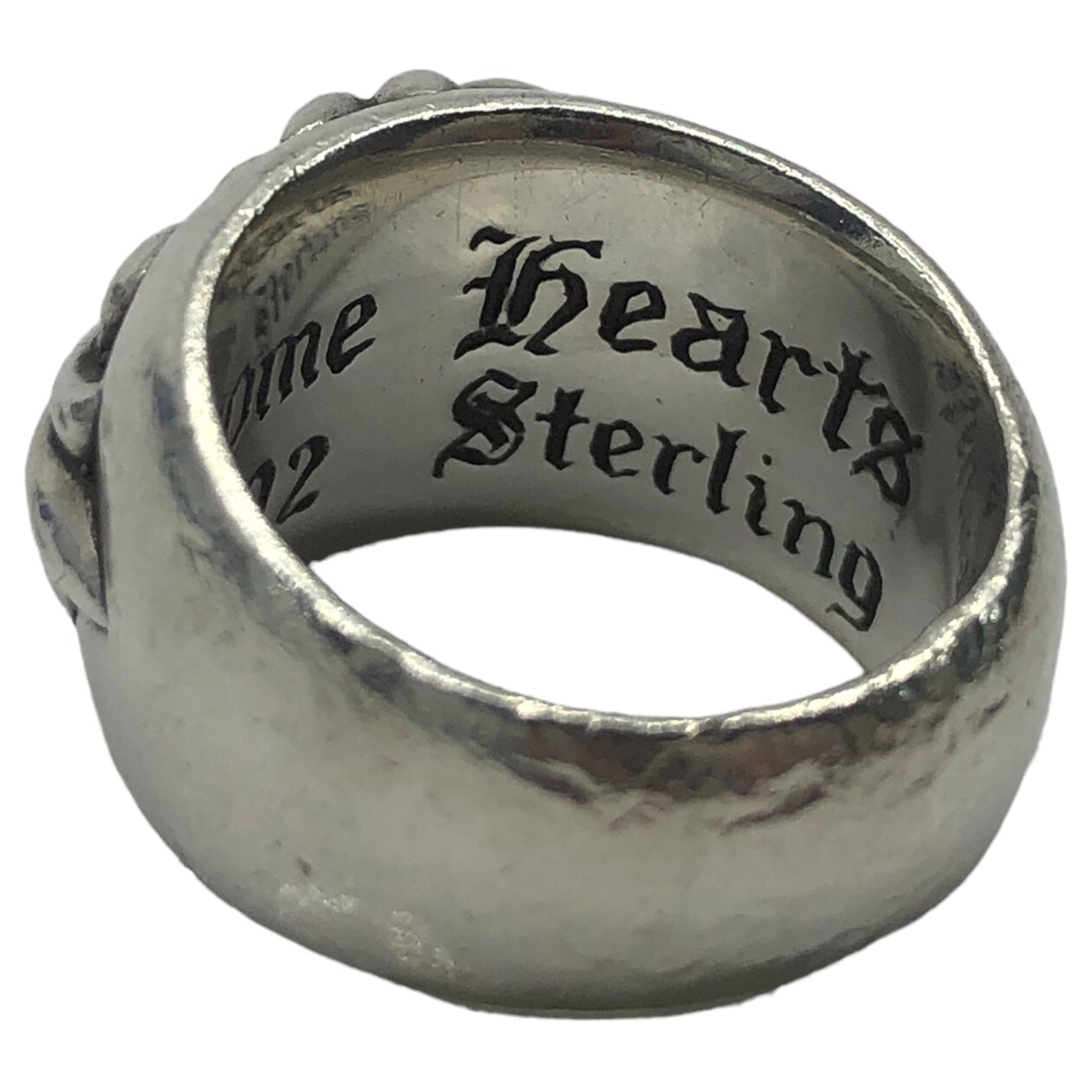 CHROME HEARTS(クロムハーツ) FLORAL CROSS RING フローラル クロス リング silver 925 12.5号 重さ:15.9g シルバー インボイス付