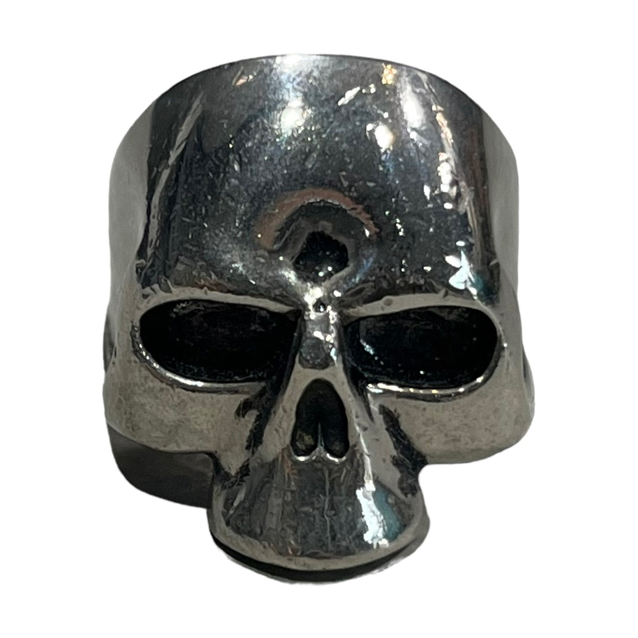 NUMBER (N)INE×JAM HOME MADE(ナンバーナイン×ジャムホームメイド) scull ring/スカルリング/シルバーリング 13号 シルバー