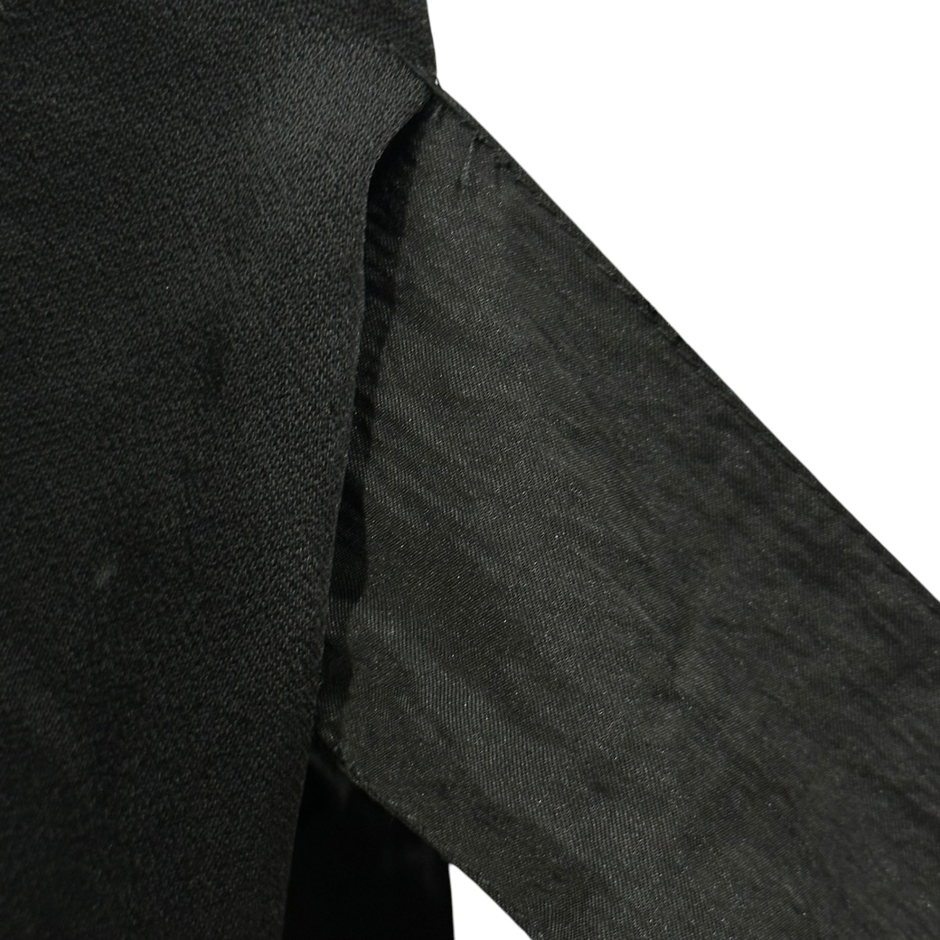 ISSEY MIYAKE(イッセイミヤケ) 1990SS Sleeveless Belted Ribbon Dress ノースリーブ ベルテッド リボン ワンピース JY41350 S ブラック 90's 90年代
