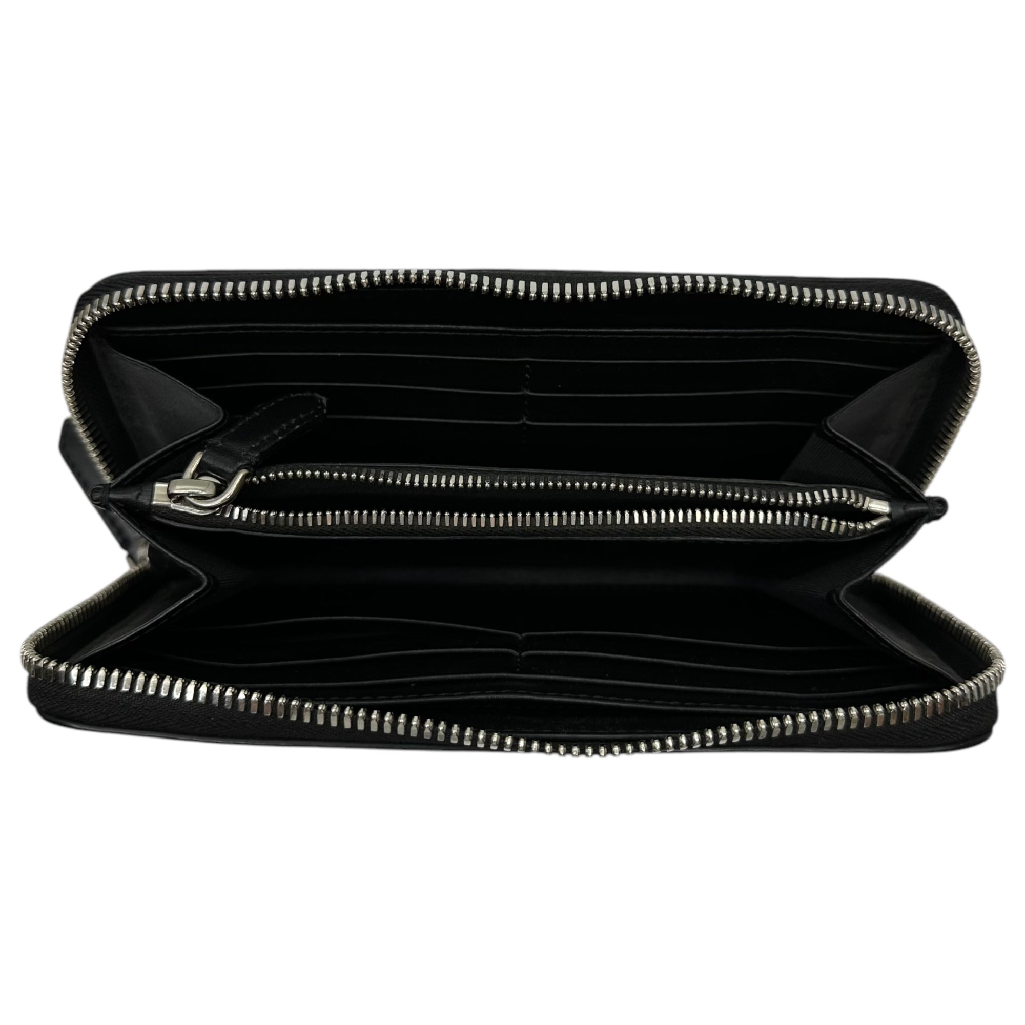 BURBERRY(バーバリー) 18AW Graffiti Nova Check Round Zip Wallet グラフィティ ノヴァ チェック ラウンド ジップ ウォレット TIVTIT1265 ブラウン×ブルー 長財布