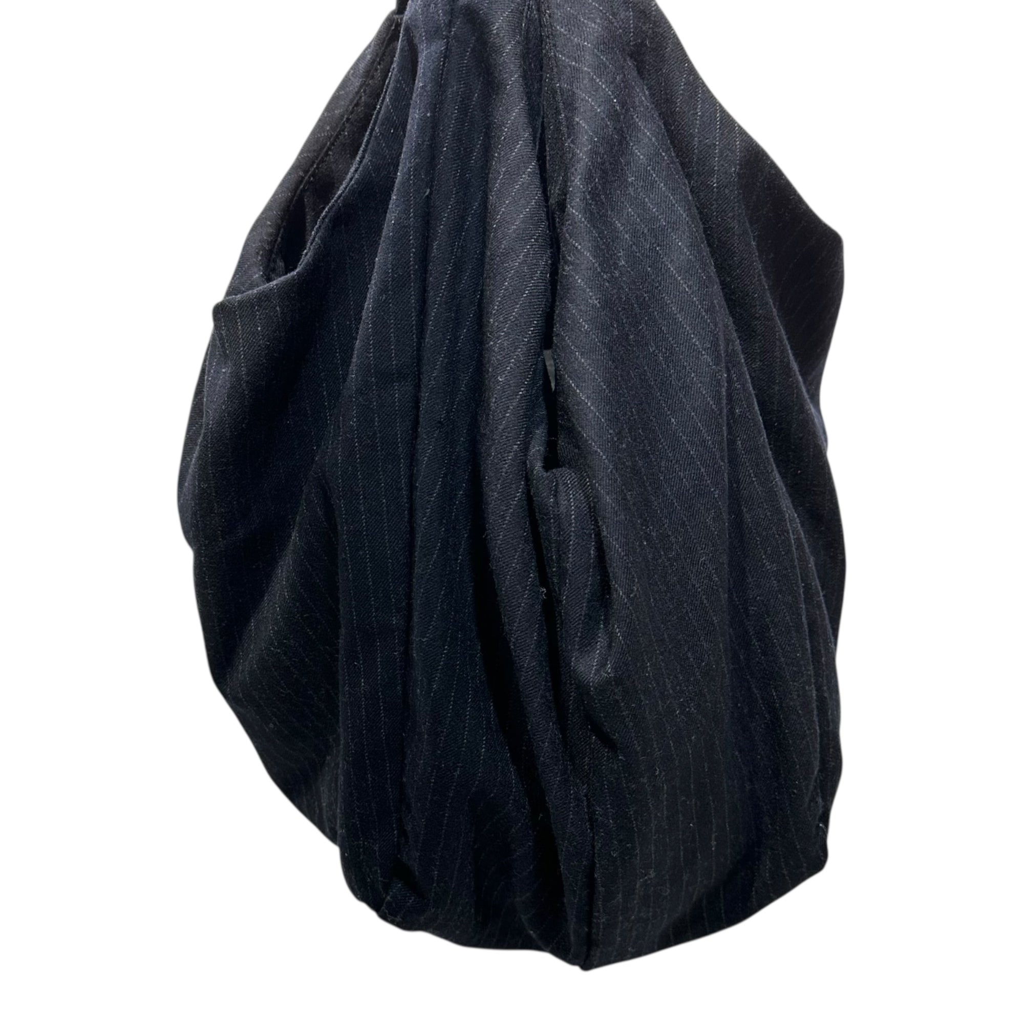 tricot COMME des GARCONS(トリココムデギャルソン) Striped Wool Tote Bag ストライプ ウール トート バッグ TR-K 206 ネイビー