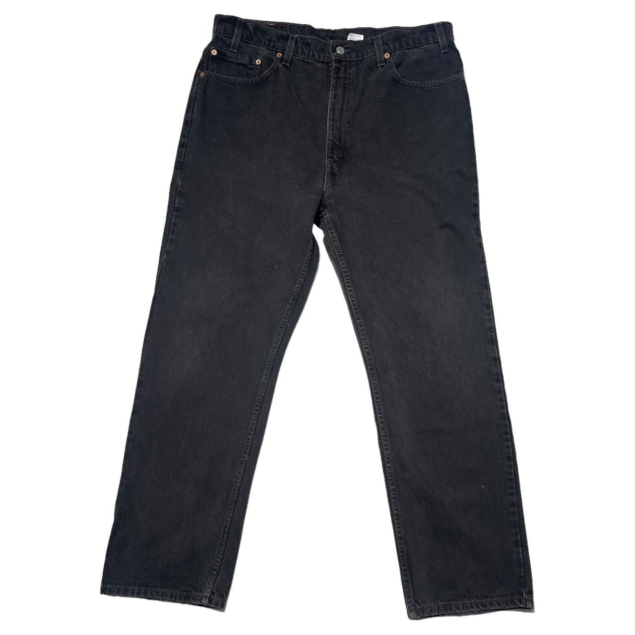 Levi's(リーバイス) 90's 505 black straight denim pants ブラック ストレート デニム パンツ 505-0260 W38/L30 ブラック 先染め メキシコ製 1998年製造 90年代 ヴィンテージ