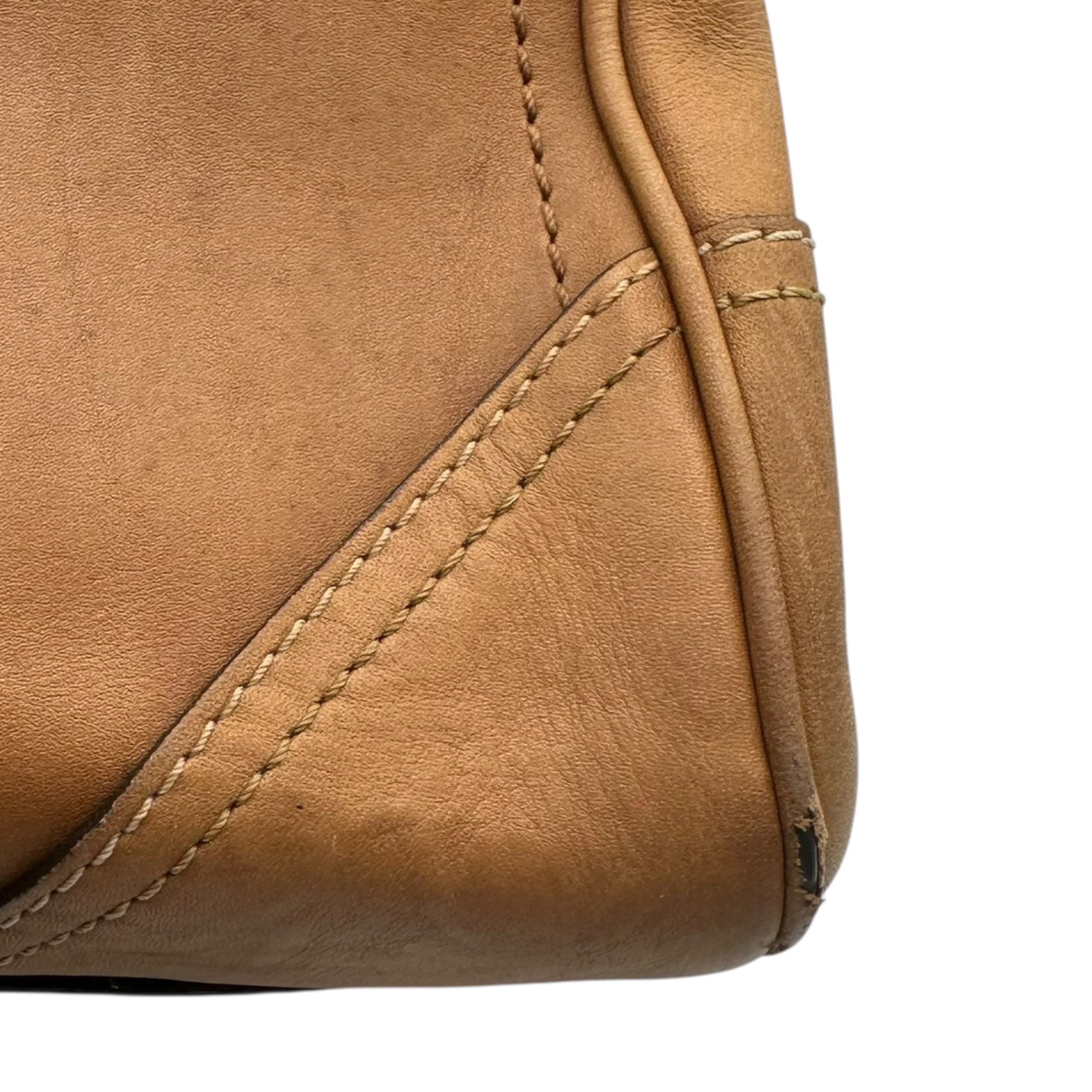 COACH(コーチ) All-Leather Handbag オールレザー ハンド バッグ F050-8A71 ブラウン