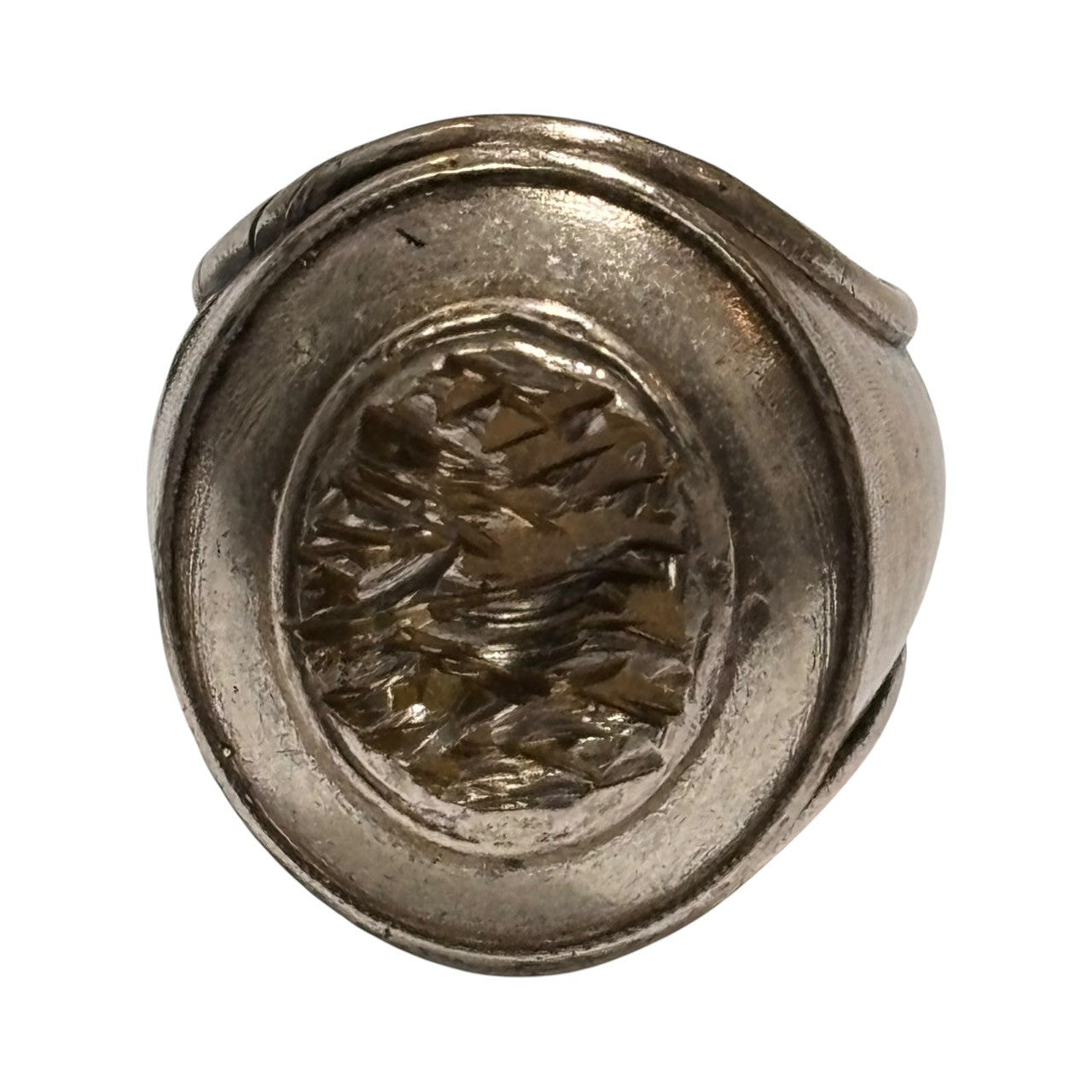 Maison Martin Margiela(メゾン マルタンマルジェラ) Personal period oval ring 本人期 オーバル リング 21号 シルバー アーカイブ