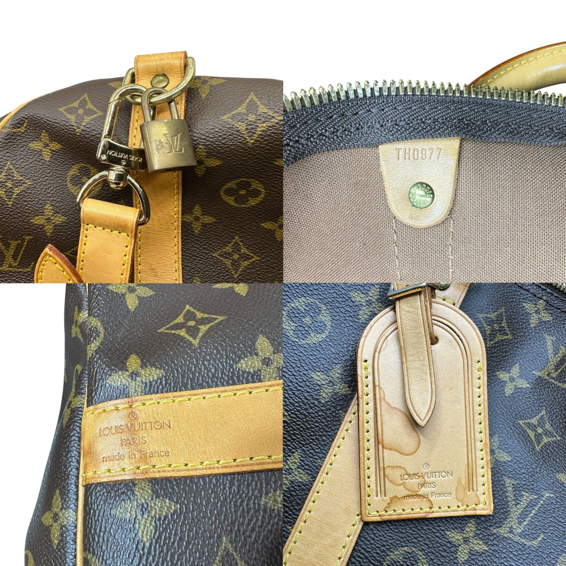 LOUIS VUITTON(ルイヴィトン) 97's Keepall bandouliere 60 キーポル バンドリエール 旅行鞄 バッグ ショルダー M41412 TH0977