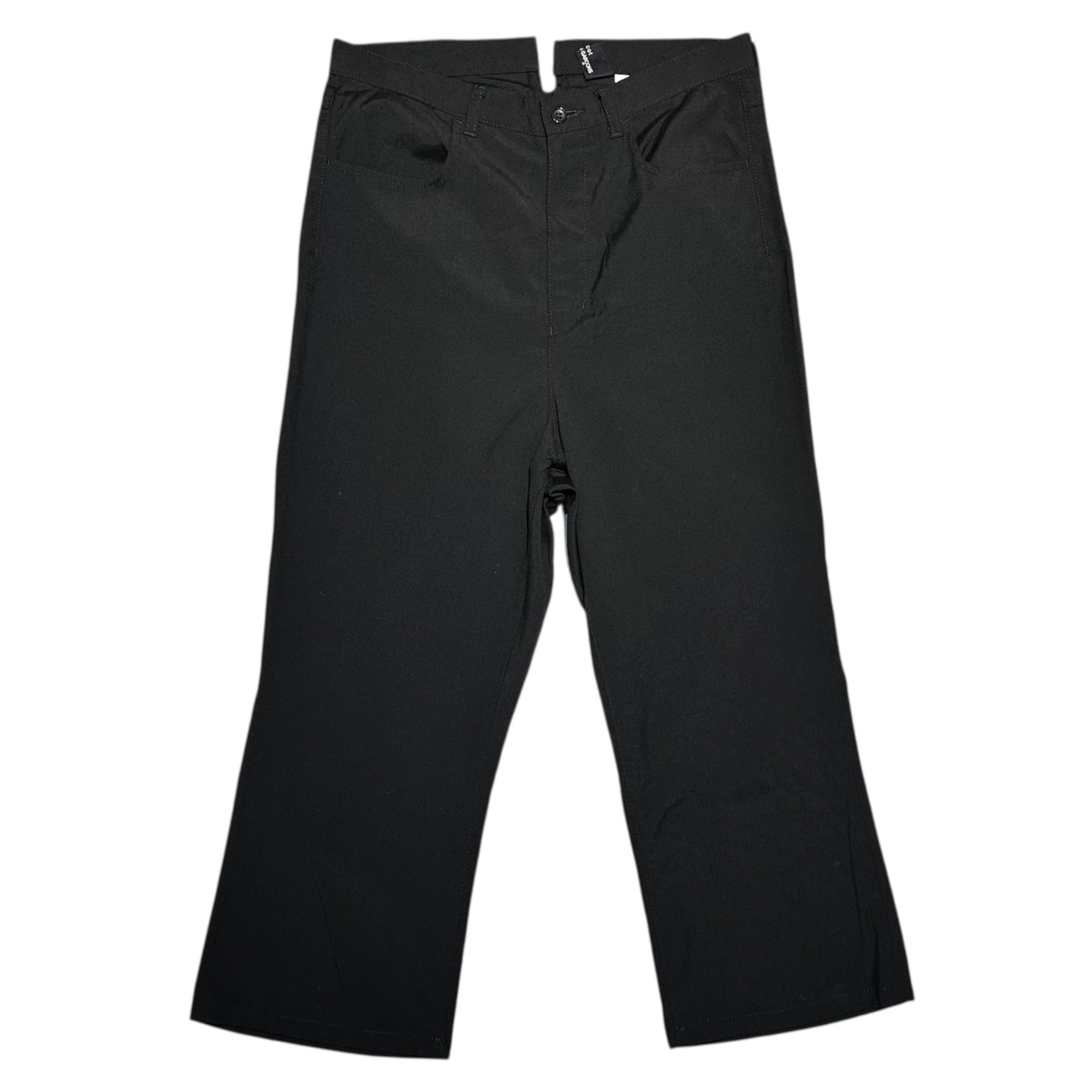 tricot COMME des GARCONS(トリココムデギャルソン) 09SS 09SS Sarouel Flared Wool Pants サルエル フレア ウール パンツ TC-P024 M ブラック AD2008