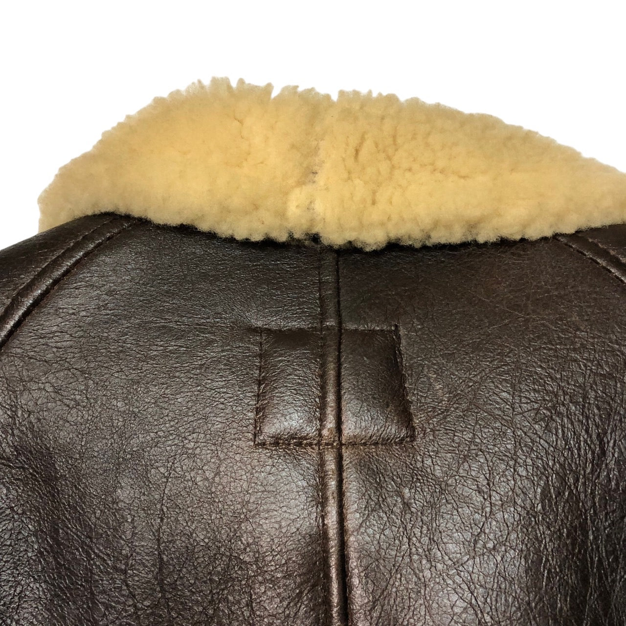 AVIREX(アヴィレックス) B-6フライトジャケット/ムートンジャケット AC-17755 34(Sサイズ程度) ブラウン 90年代 USA製