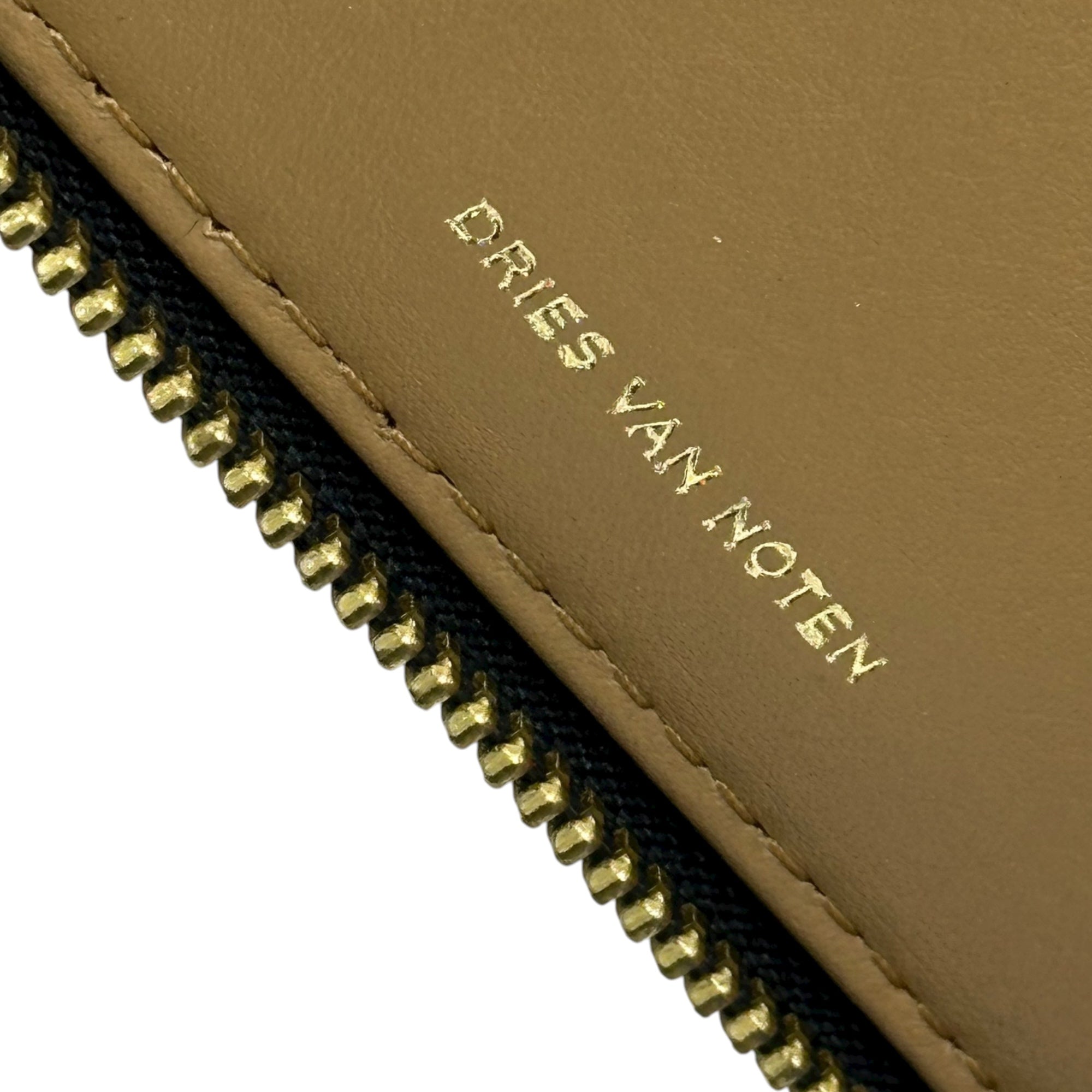 DRIES VAN NOTEN(ドリスヴァンノッテン) 24AW L.WALLET BLACK L字 ファスナー レザー ウォレット 財布 BW242-SLG953 Q190W ブラック