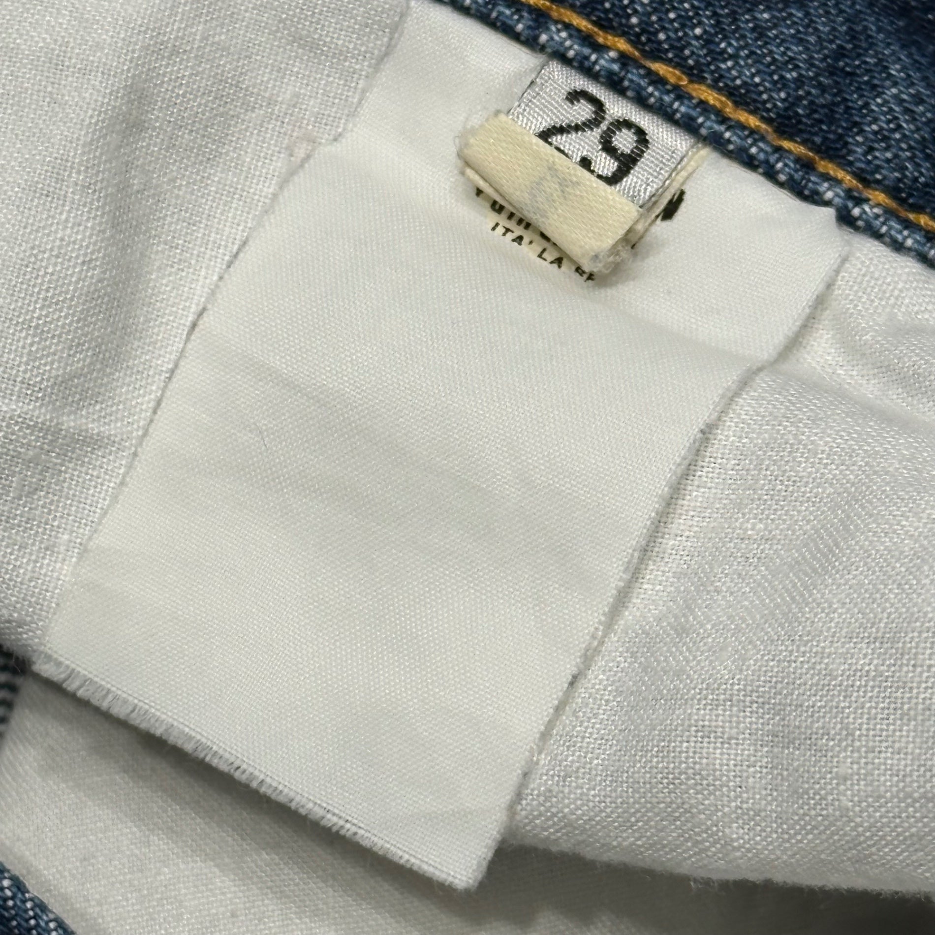 HELMUT LANG(ヘルムートラング) 1999 ARCHIVE CLASSIC DENIM PANTS 本人期 アーカイブ クラシック デニム パンツ 29 インディゴ 90's 90年代