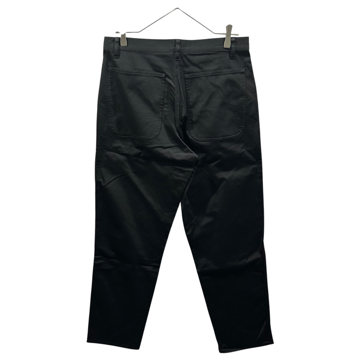 COMME des GARCONS(コムデギャルソン) 2004AW Co/Ny Straight Pants コットン ナイロン ストレート パンツ GN-P027 M ブラック AD2004 男性着用可