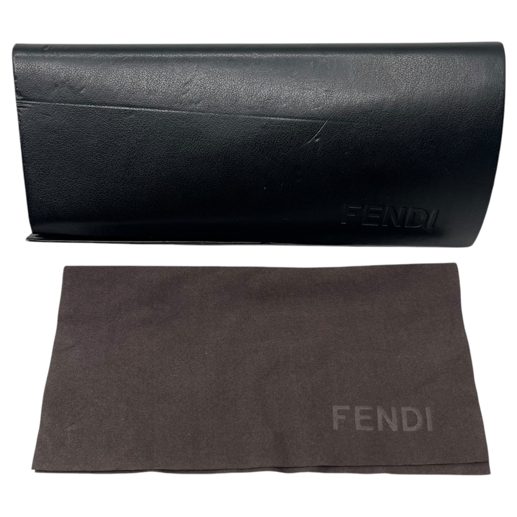 FENDI(フェンディ) Zucca Pattern Modern Teardrop Gradient Brown Smoke Logo Sunglasses ズッカ柄 モダン ティアドロップ グラデーション ブラウン スモーク ロゴ サングラス FS5119 62□13 ゴールド ケース付