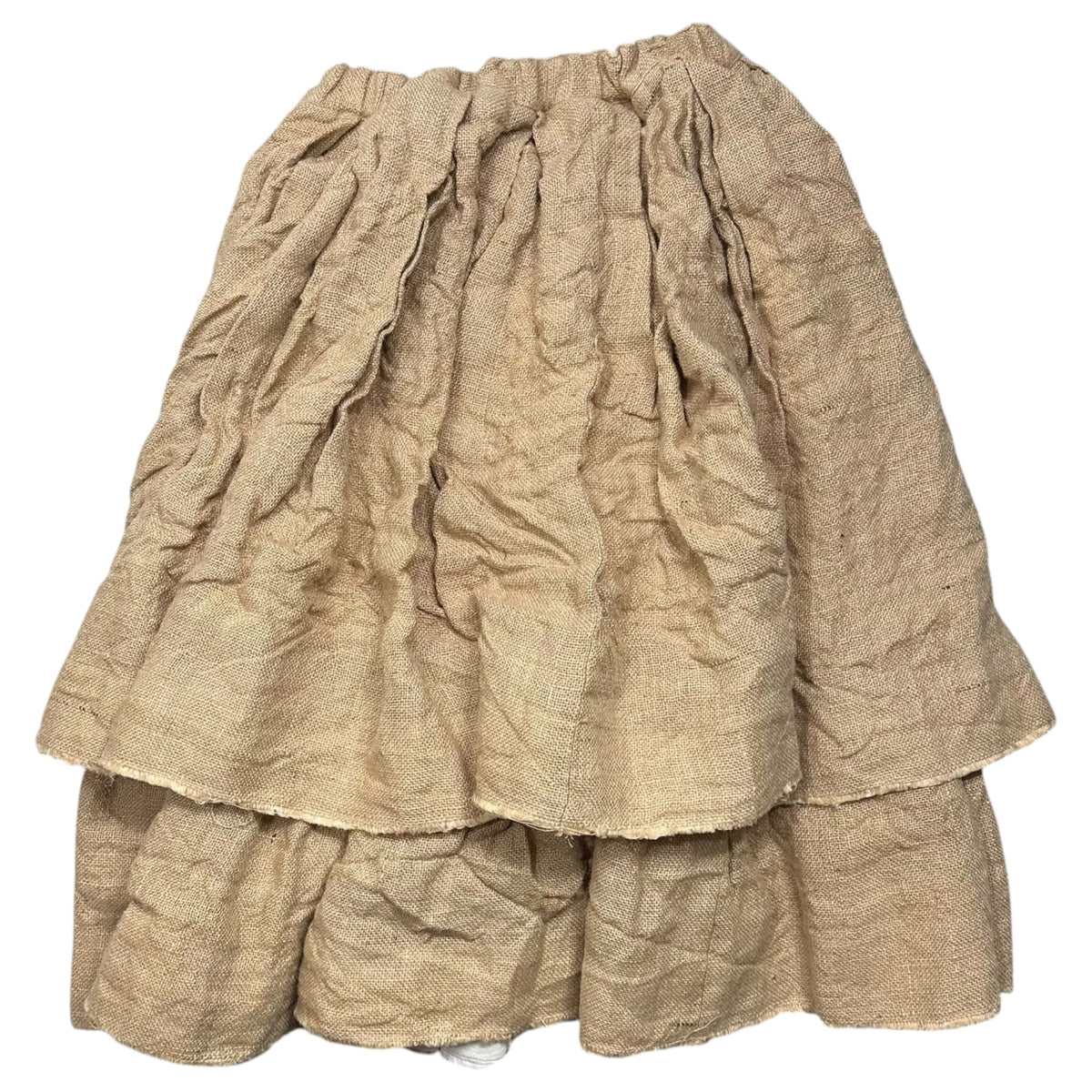 COMME des GARCONS(コムデギャルソン) 2026SS Jute sack layered volume skirt ジュートサック レイヤード ボリューム スカート GO-S019 S ベージュ AD2025