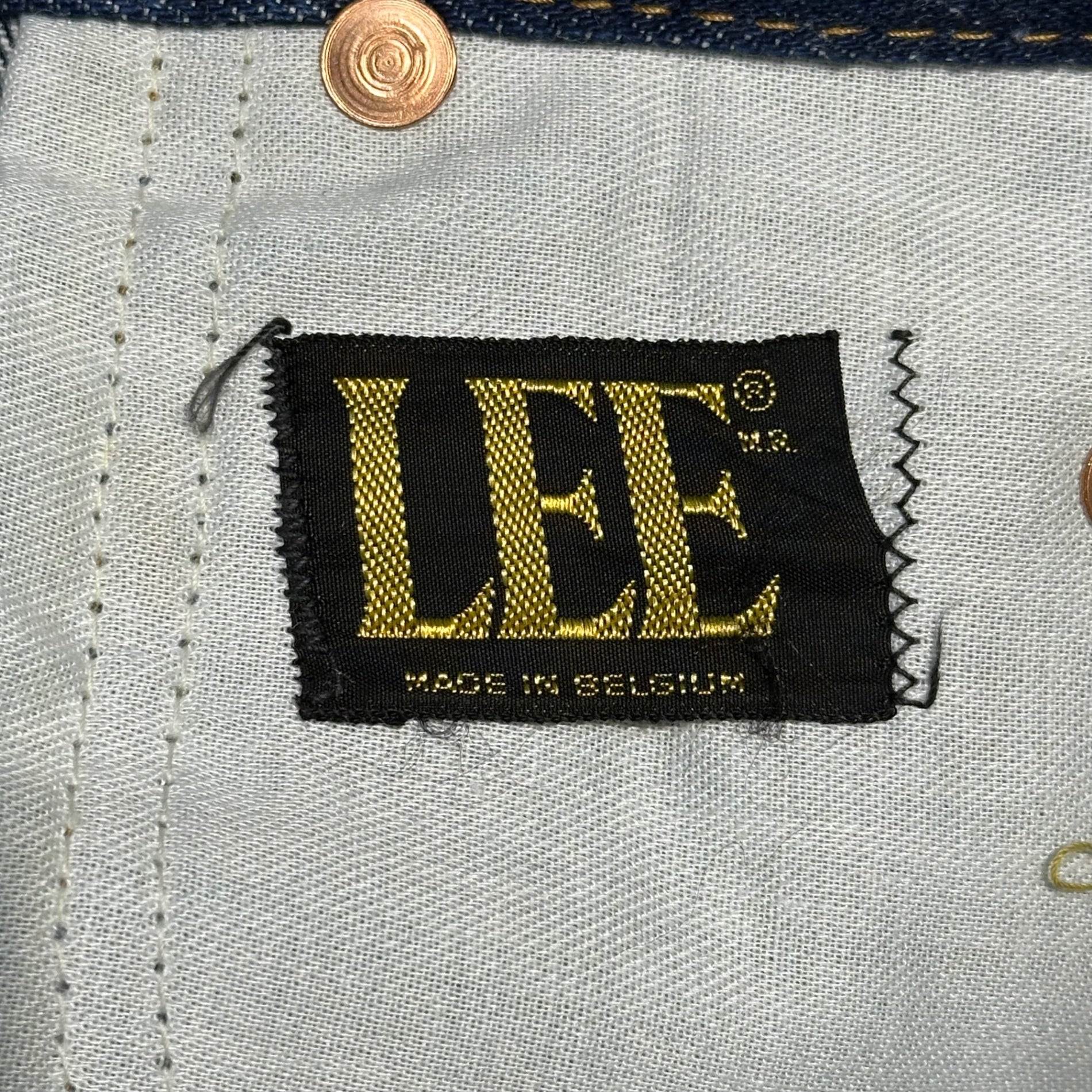 LEE(リー) 70's Belgium Made Flared Denim Pants 70年代 ベルギー製 フレア デニム パンツ W25 L34 インディゴ ヴィンテージ 70年代 42 TALON