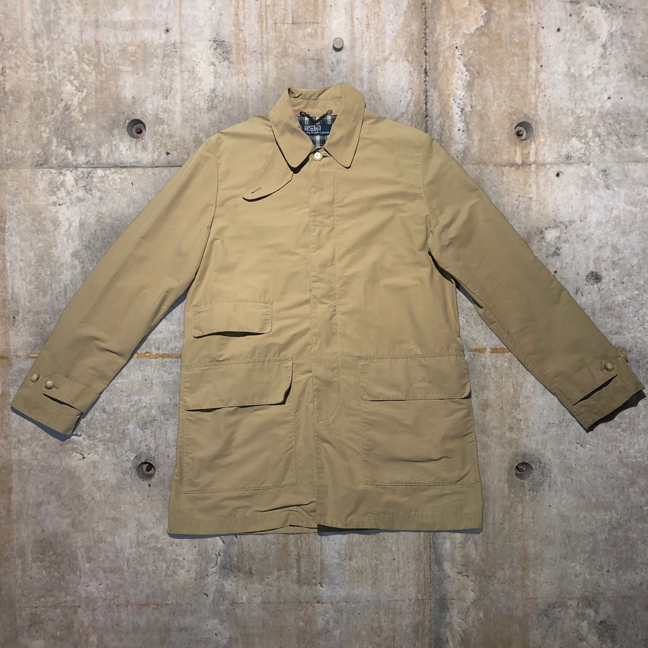 POLO RALPH LAUREN(ポロラルフローレン) ステンカラーコート JR-RL-GW-0161 S ベージュ