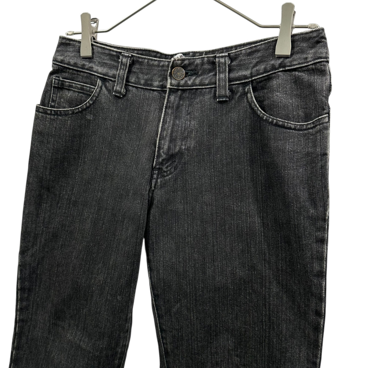 JUNYA WATANABE COMME des GARCONS(ジュンヤワタナベコムデギャルソン) Washed Flare Denim Pants ウォッシュ加工 フレア デニム パンツ 表記消(S程度) グレー