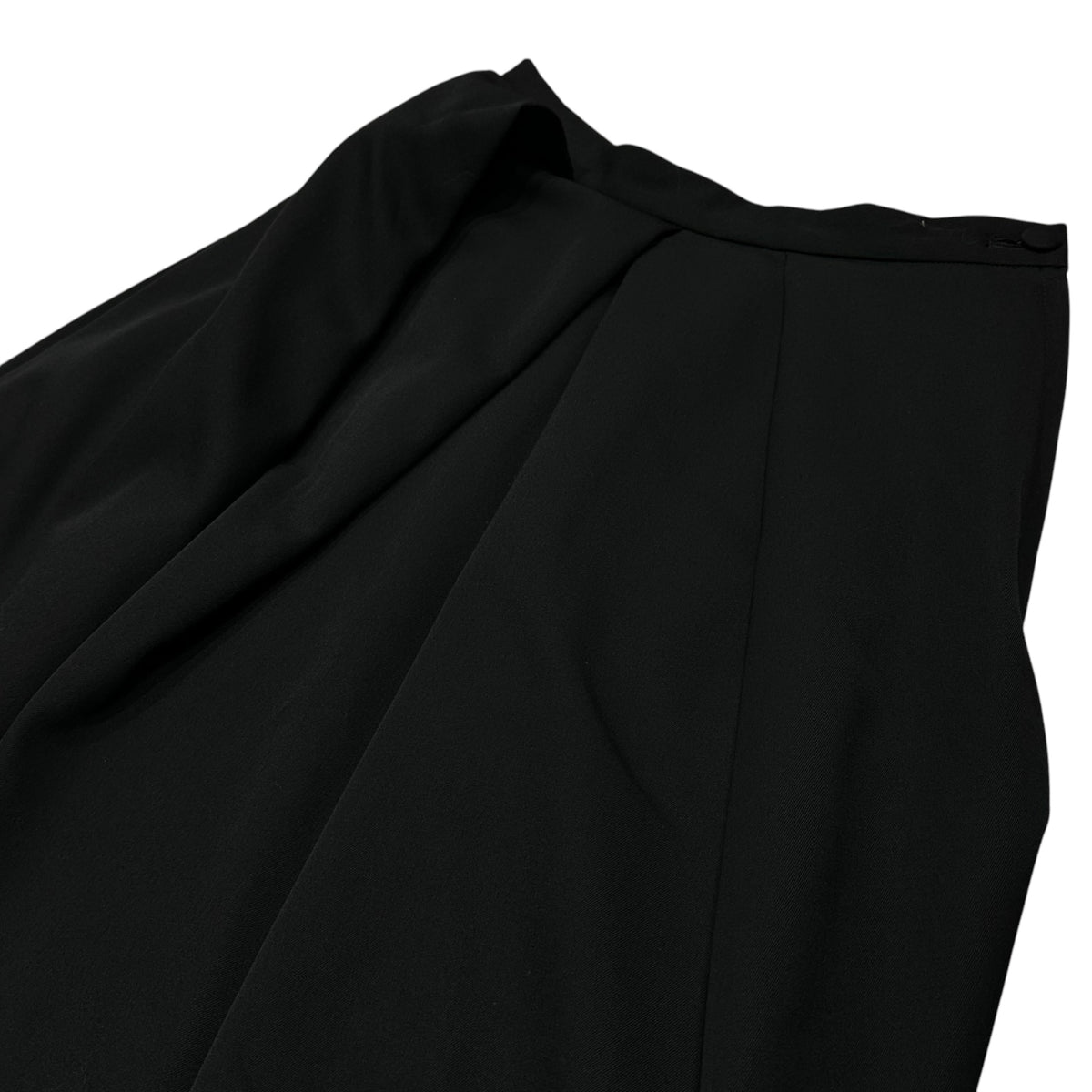 COMME des GARCONS NOIR(コムデギャルソンノアール) 1990's Wool Gabardine Balloon Skirt ウール ギャバジン バルーン スカート AS-11007S S ブラック AD1990 90s アーカイブ