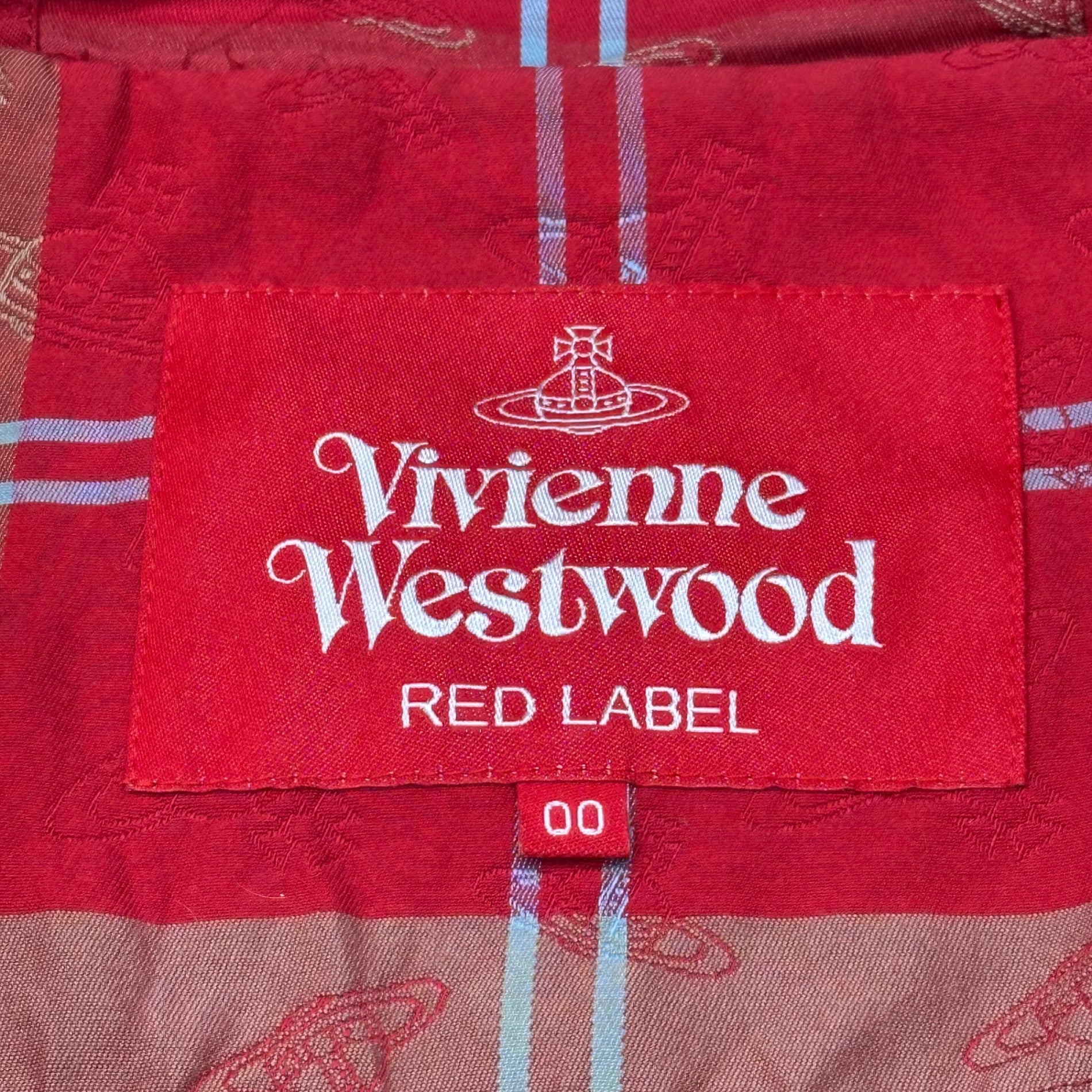 Vivienne Westwood RED LABEL(ヴィヴィアンウエストウッドレッドレーベル) Orb Design Hooded Zip-Up Jacket オーブ デザイン フーデッド ジップアップ ジャケット 16-12-421001 00 レッド