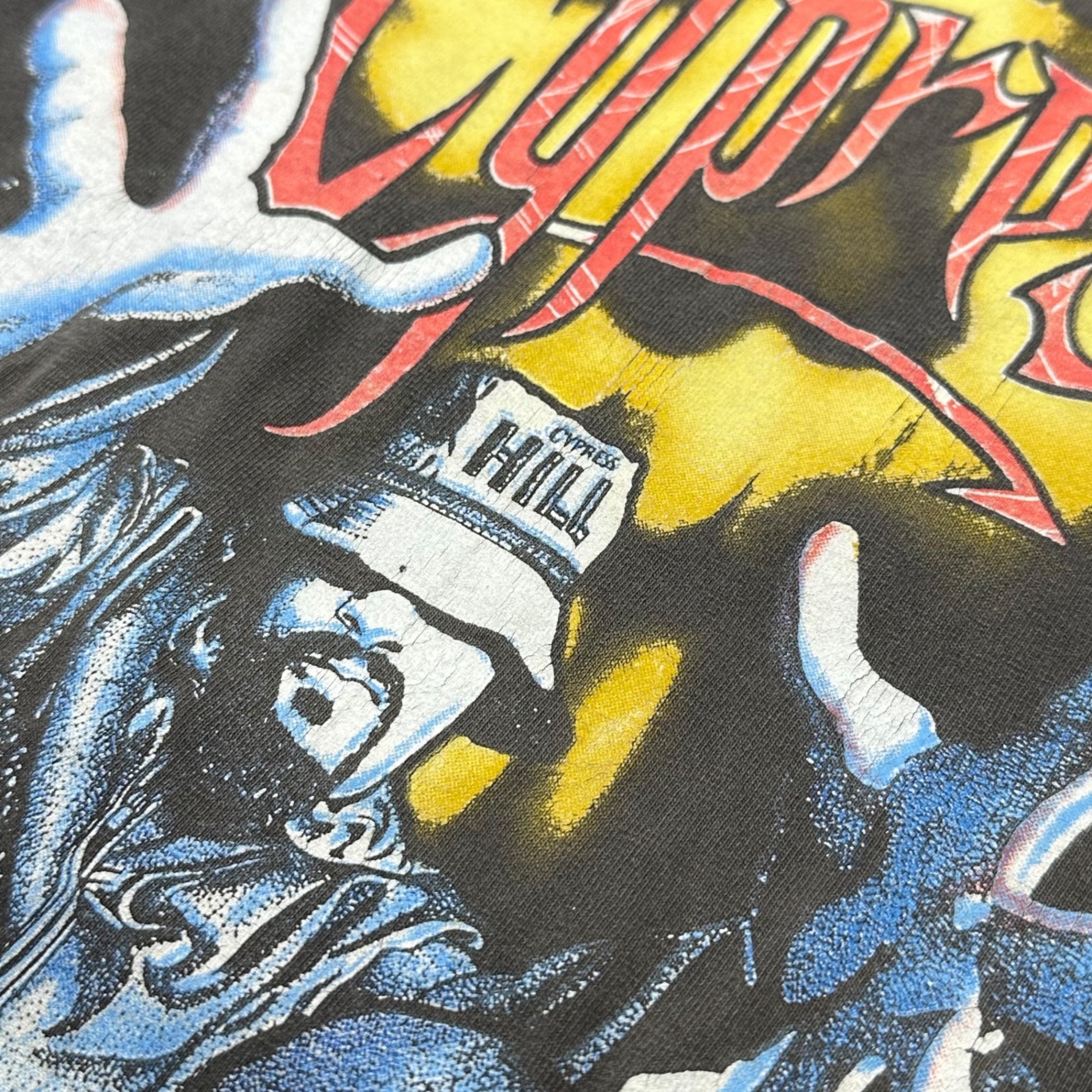 VINTAGE(ヴィンテージ) 90's "The Cypress Hill Experience" Vintage Tee サイプレス ヒル ヴィンテージ Tシャツ L ブラック 90年代 PHUNCKY PHEEL. INC ヒップホップ ラップ