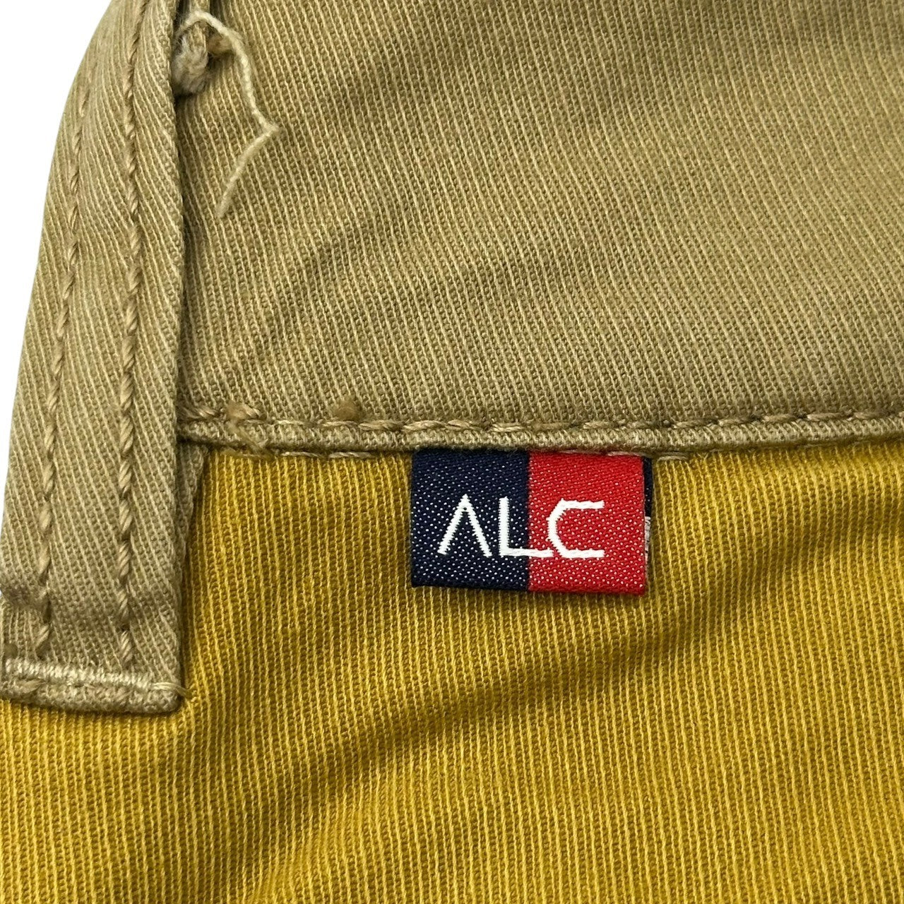 AlexanderLeeChang(アレキサンダーリーチャン) 6-pocket switch chino pants 6 ポケット 切替 チノ パンツ AC-041905 3 ベージュ×マスタード