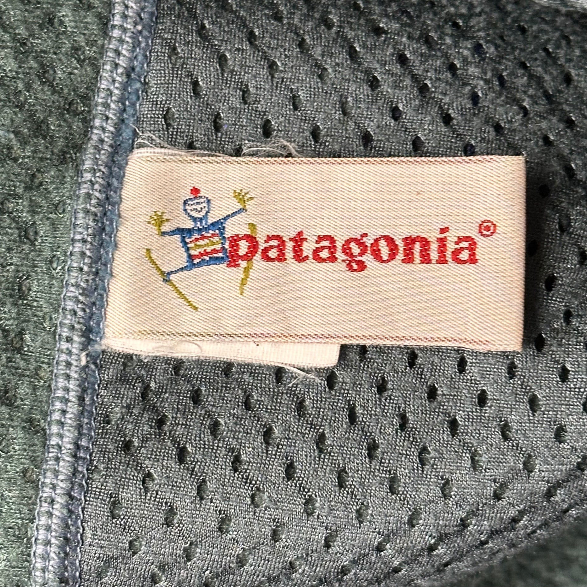 Patagonia(パタゴニア) 00's USA made RETRO X VEST レトロ フリース ベスト 65561 KIDS XL(メンズM程度) ライトブルー 2001AW ヴィンテージ ボア