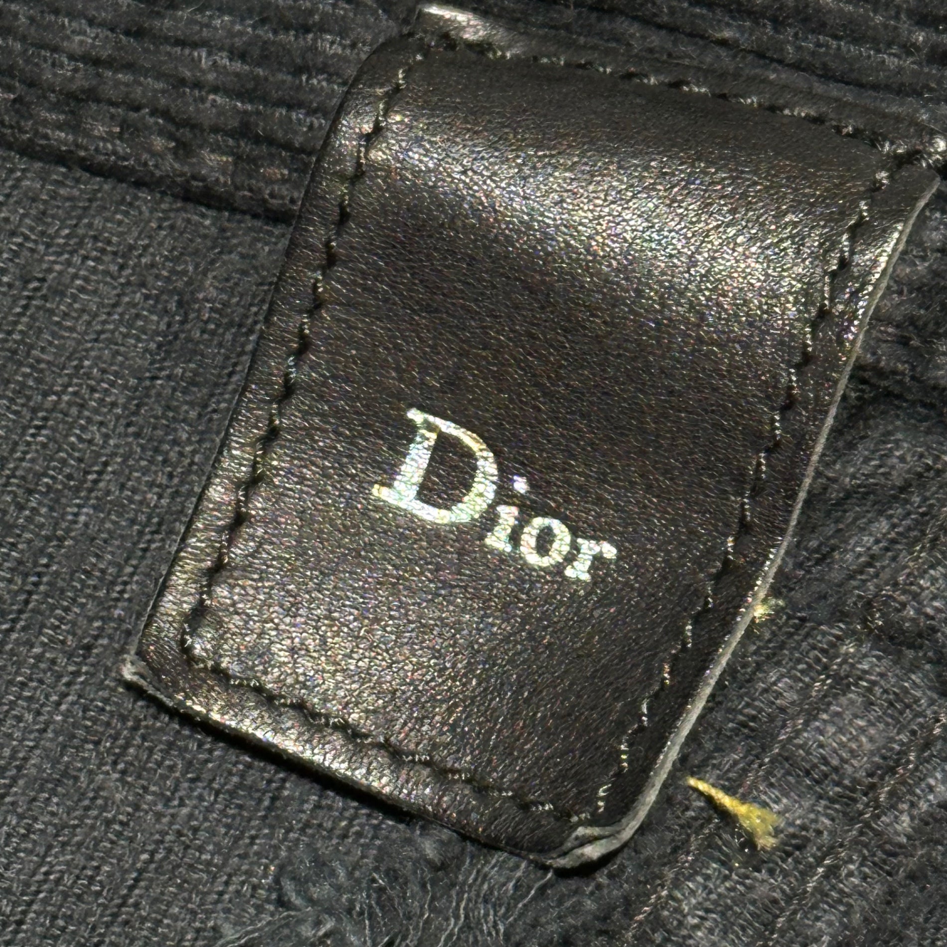 Dior HOMME(ディオールオム) Super Slim Skinny Corduroy Pants スーパースリム スキニー コーデュロイ パンツ W27 ブラック