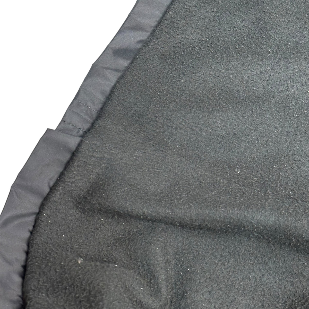 COMME des GARCONS COMME des GARCONS(コムデギャルソンコムデギャルソン) 2005AW Nylon Stitched Balmacaan Coat 裏ボア ナイロン ステッチ ステンカラー コート RP-C002 L ブラック AD2005 00's