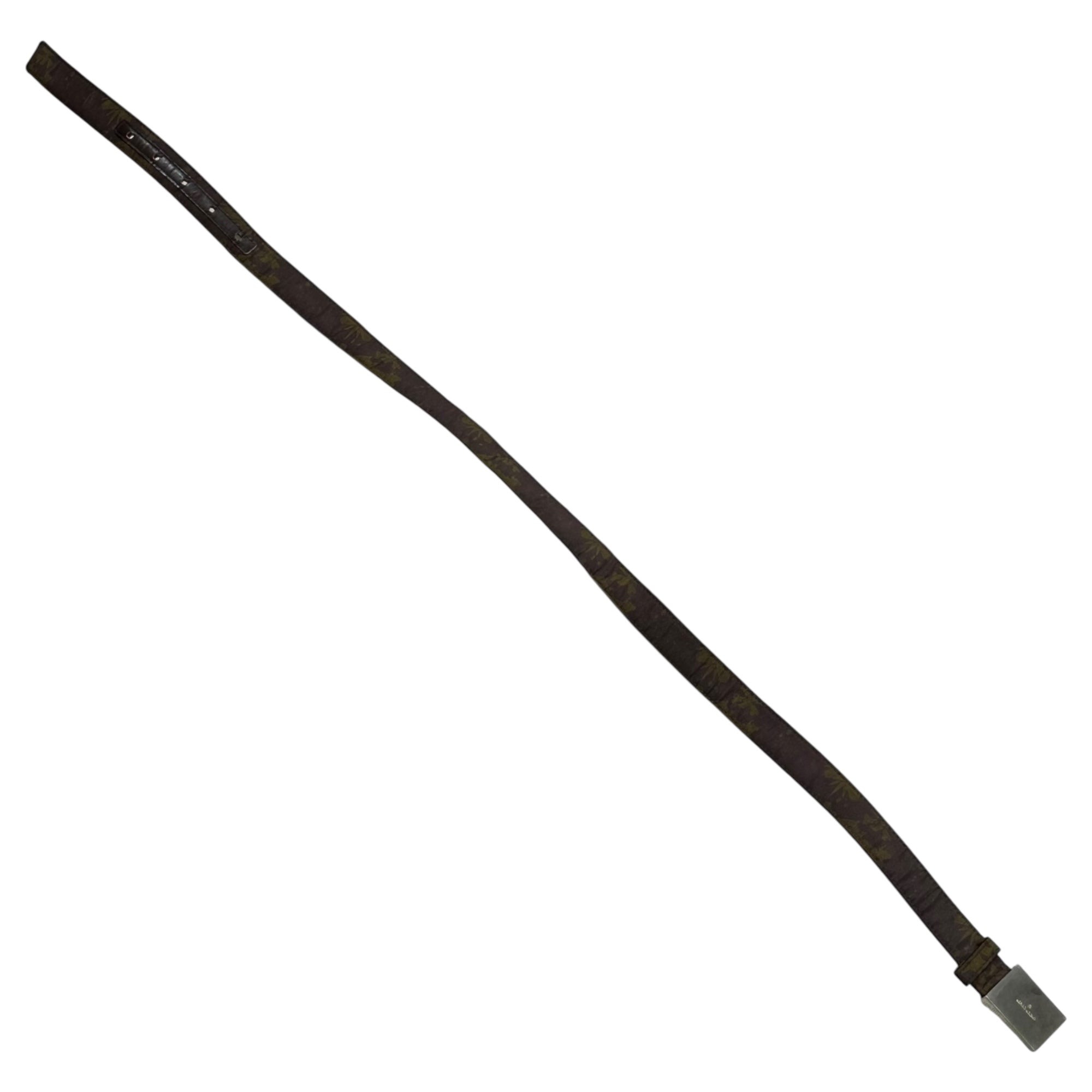 UNDERCOVER(アンダーカバー) 01SS Crossbone Thunder Belt クロスボーン サンダー ベルト ブラウン CHAOTIC DISCORD カオティック ディスコード