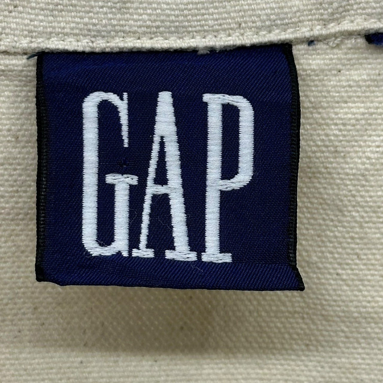 OLD GAP(オールド ギャップ) Cotton Canvas Double Jacket コットン キャンバス ダブル ジャケット オフホワイト