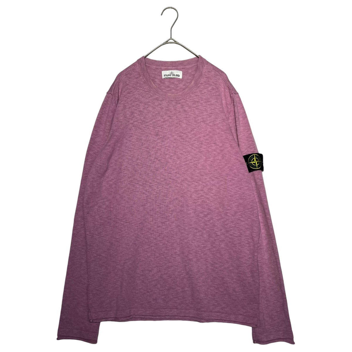 STONE ISLAND(ストーンアイランド) 20SS Crew neck cotton nylon knit 