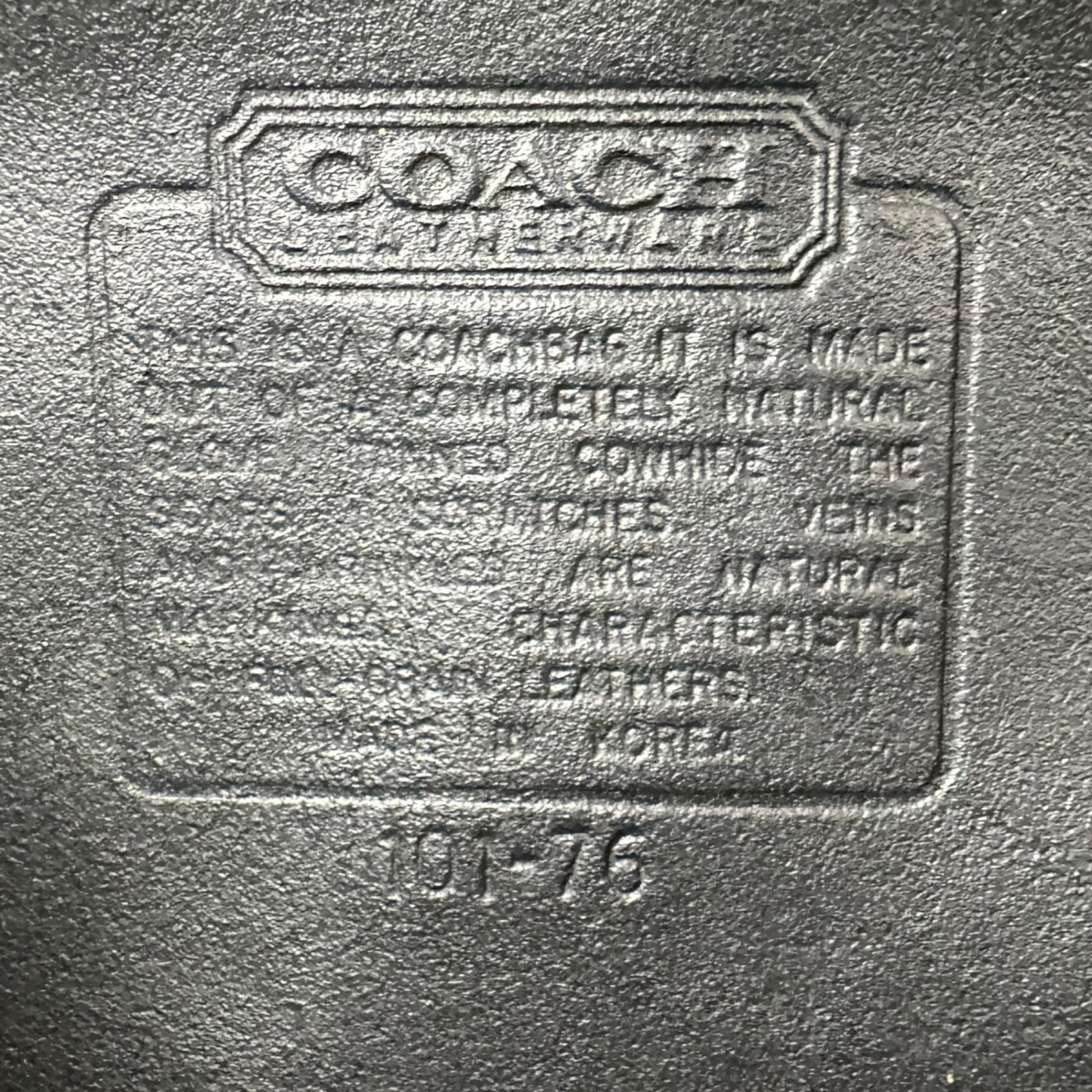 OLD COACH(オールドコーチ) Vintage Turnlock All-Leather Backpack ヴィンテージ ターンロック オールレザー リュック 101-76 ブラック
