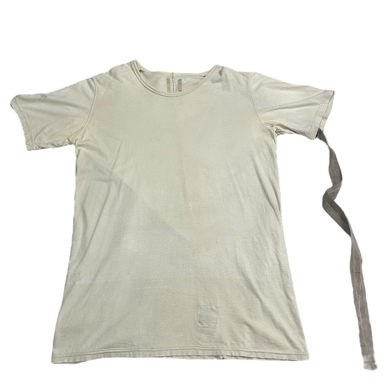 Rick Owens DRKSHDW(リックオウエンスダークシャドウ) 13SS Cotton Plain S/S T-Shirt コットン プレーン半袖 Tシャツ GMM-13N-6706-A DU5250/R S ベージュ カットソー
