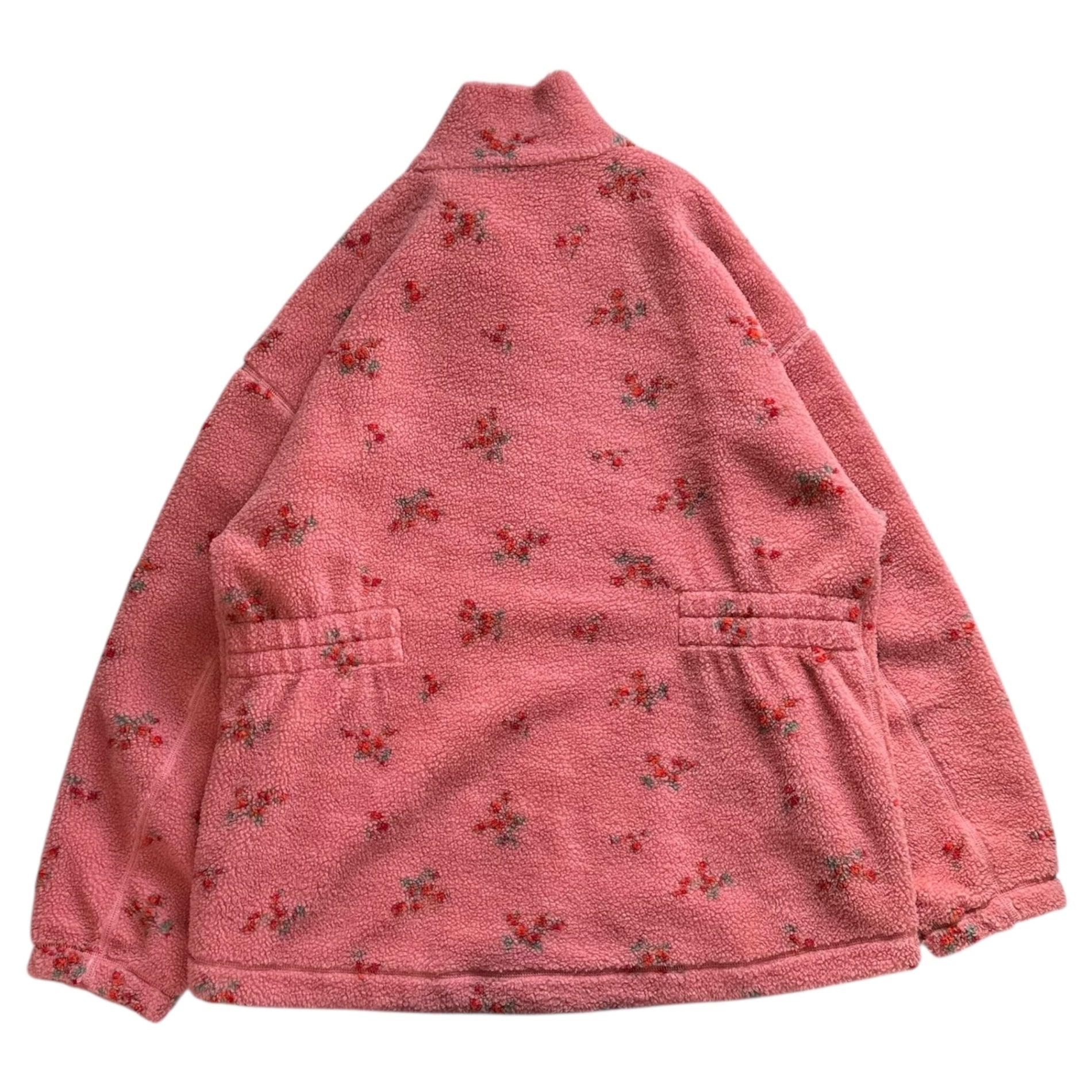 DAIRIKU(ダイリク) 22AW Flower Fleece Zip Up Boulson フラワー フリース ジップアップ ブルゾン 22AW J-14 M ピンク