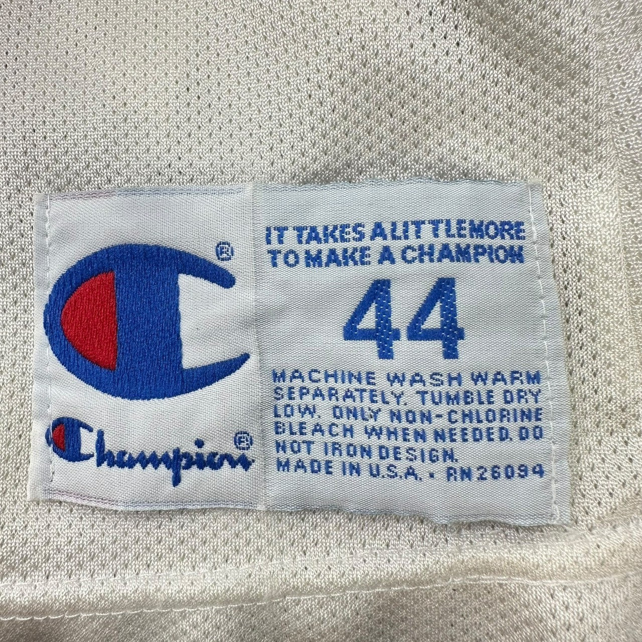 Champion(チャンピオン) 1992 USA NBA Dream Team Game Shirt ドリーム チーム ゲーム シャツ 44 ホワイト JORDAN ジョーダン ゼッケン 90's 90年代 ヴィンテージ