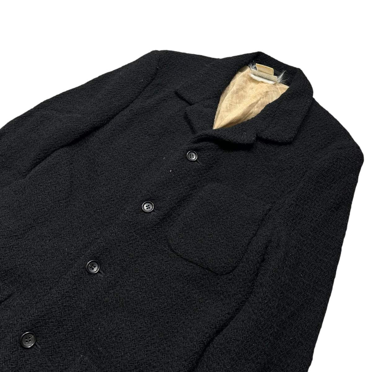 COMME des GARCONS HOMME PLUS(コムデギャルソンオムプリュス) 1997AW Braided Knit Jacket 編み込み ニット ジャケット XJ-01032S S ブラック AD1997 90s アーカイブ