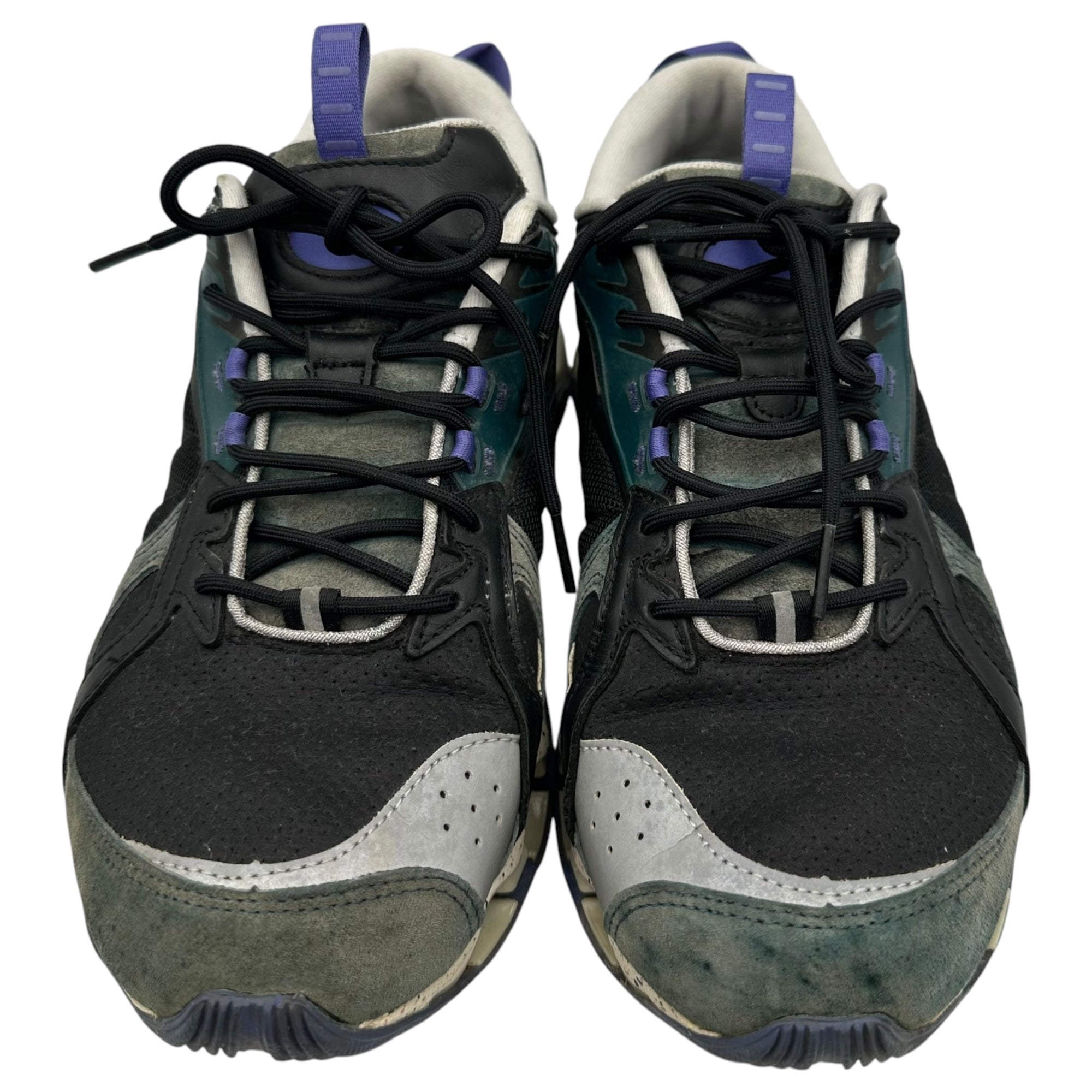 MIZUNO×Graphpaper(ミズノ×グラフペーパー) Wave Prophecy β2 "Green/Black/Purple" ウェーブ プロフェシー ベータ2 D1GD230701 27.5cm ブラック×ブルー スニーカー