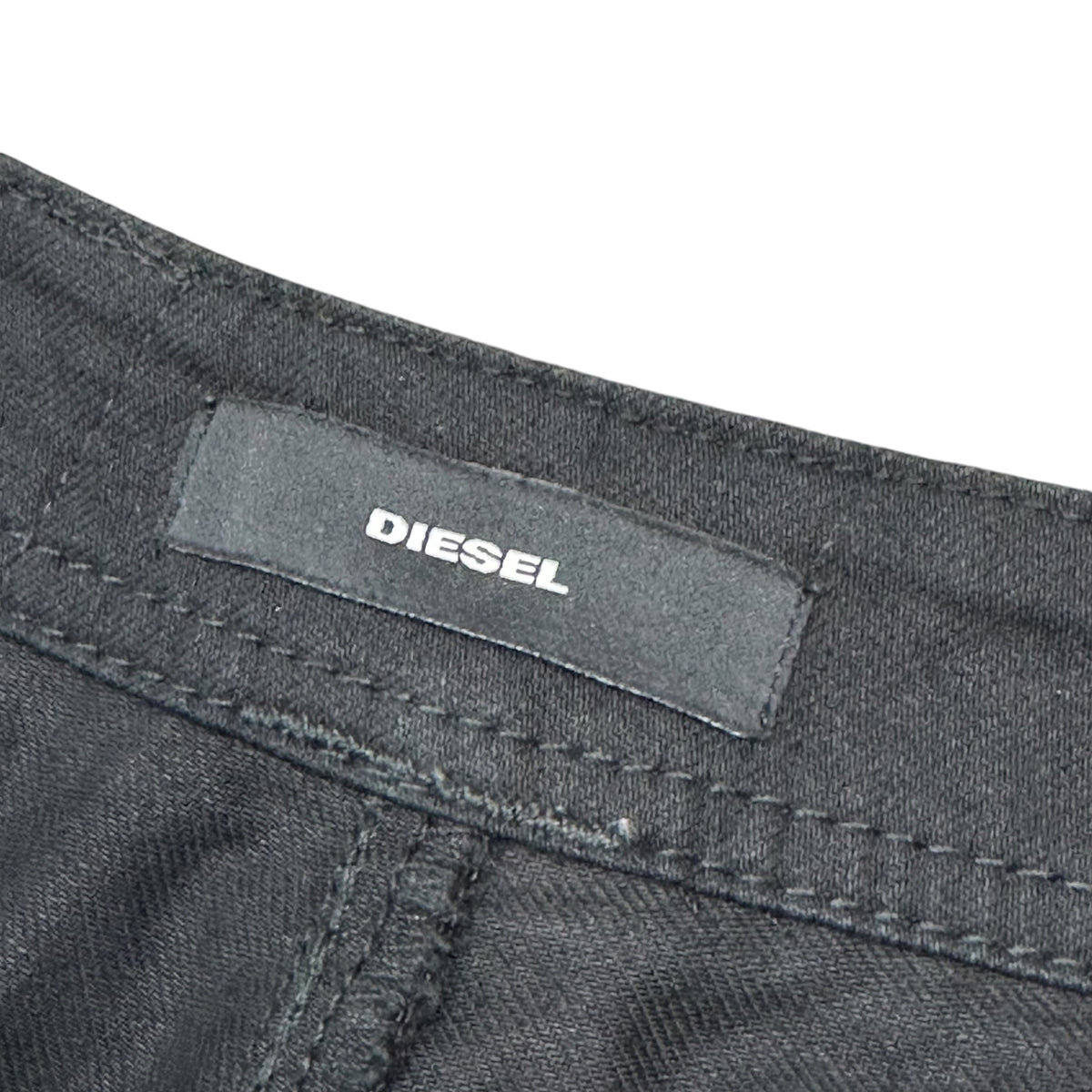 DIESEL(ディーゼル) Front-Button Cut-Off Back-Slit Skirt フロント ボタン カットオフ バック スリット スカート 00SF9D P-JORGE 0WAWK 25 ブラック