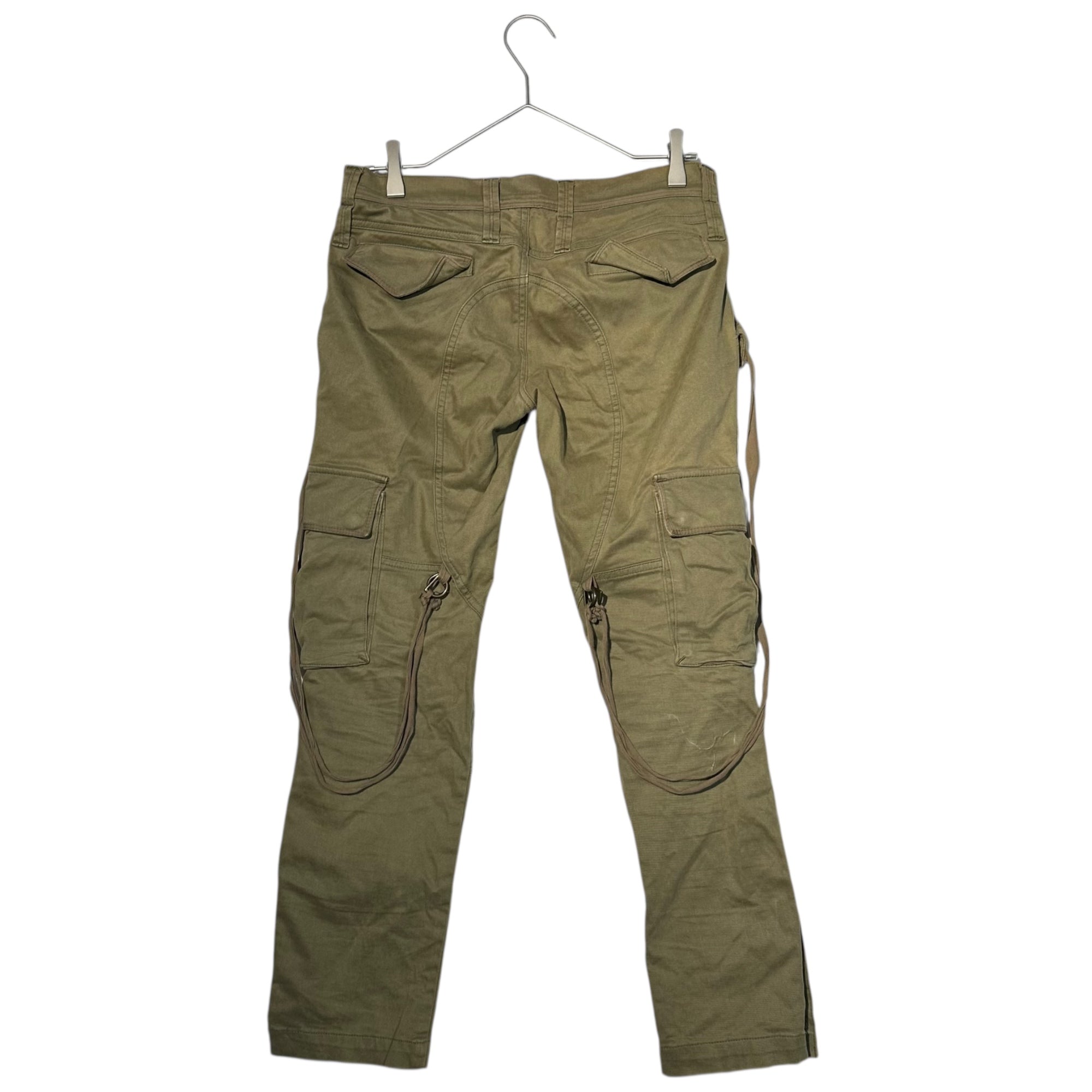 McQ(マックキュー) 00's Slim Parachute Pants 00年代 スリム パラシュート パンツ PRCQ-HA-1072 38(M) カーキ