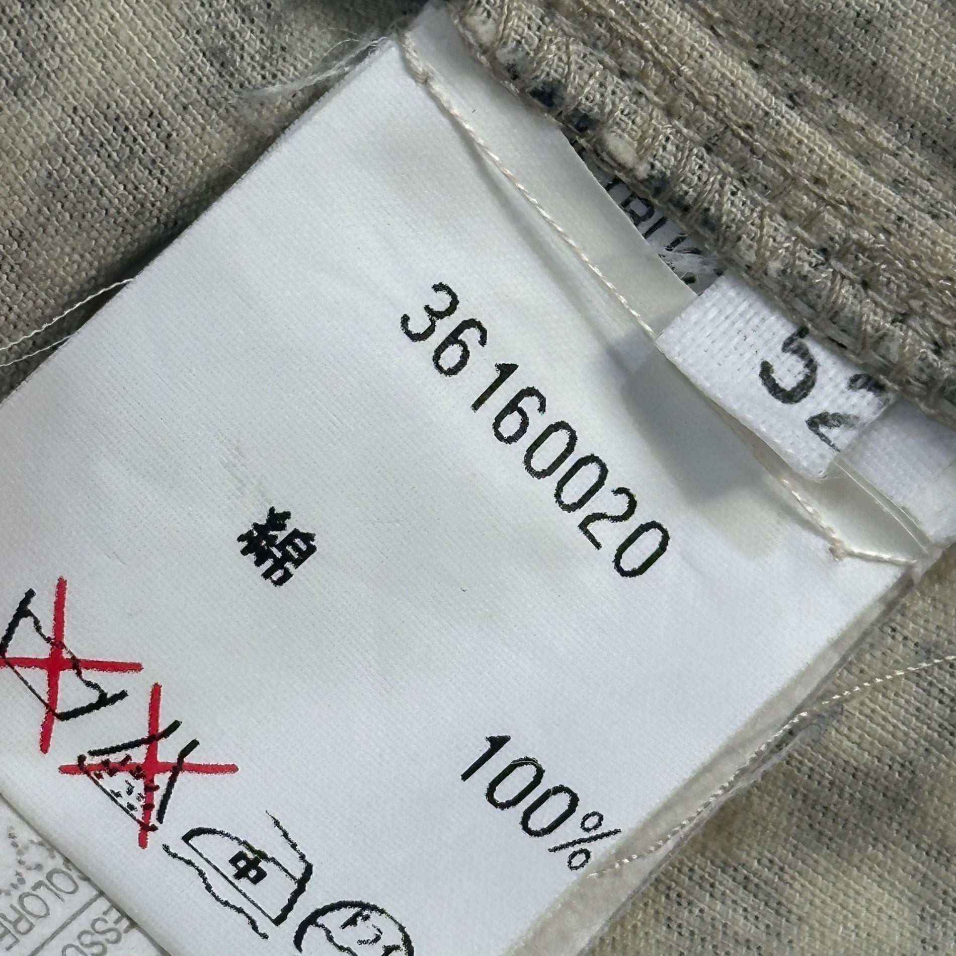 GIORGIO ARMANI(ジョルジオアルマーニ) 1993AW Harlequin Check Corduroy Shirt ハーリキン チェック 細畝 コーデュロイ シャツ 52(XL程度) ブラック×アイボリー 90's 90年代 ヴィンテージ