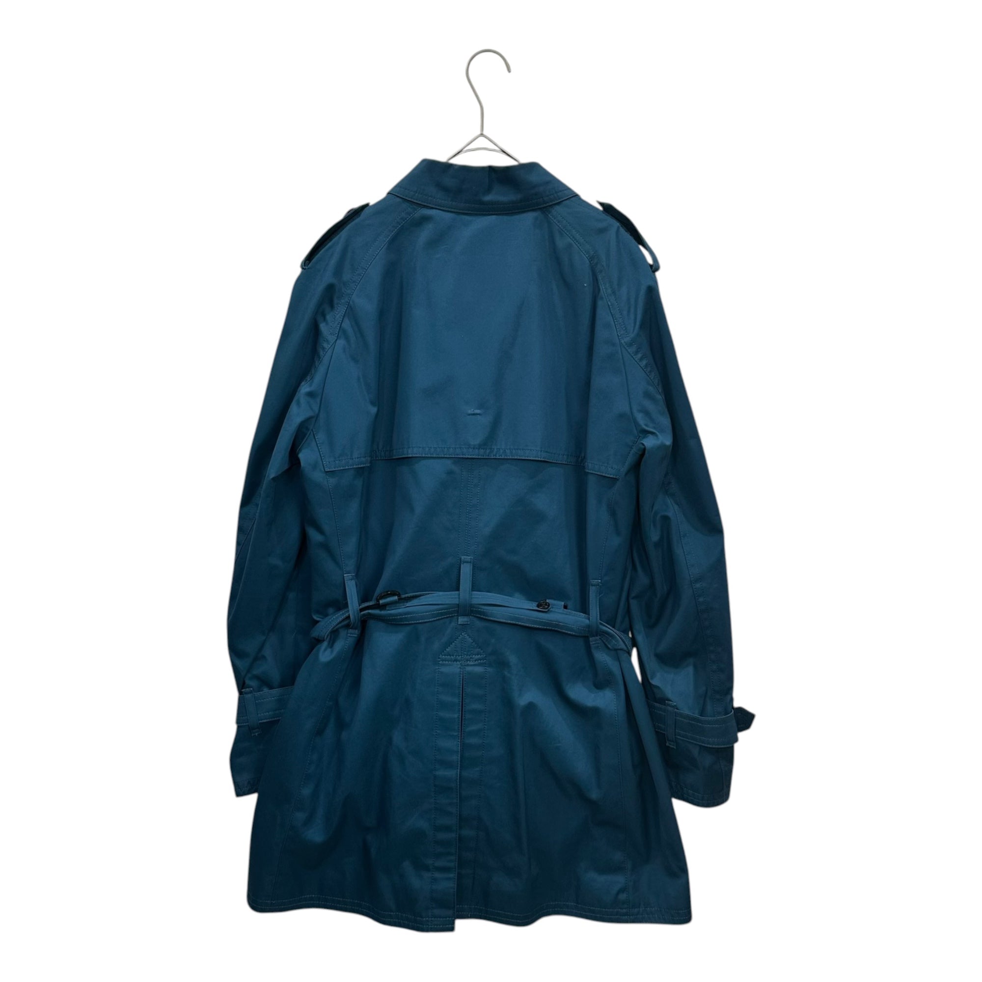BLACK LABEL CRESTBRIDGE(ブラックレーベルクレストブリッジ) J∞QUALITY 100th Anniversary Gabardine Double Trench Coat 100周年記念 ギャバジン ダブルトレンチコート 51A01-450-27 M ブルー CRAFTSMAN Jクオリティ