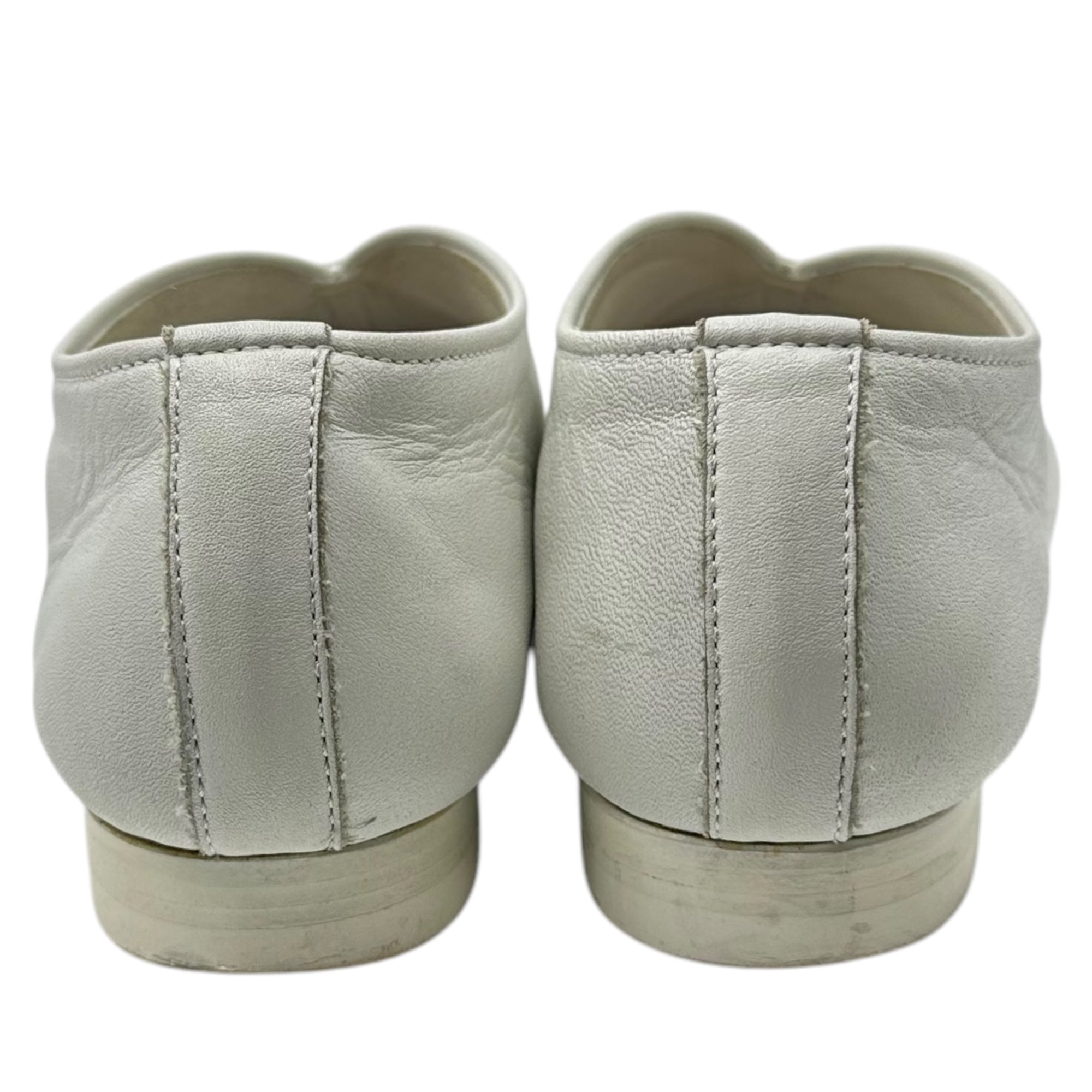 YOAK × CITY(ヨーク × シティー) EX KUNG FU SHOES 別注 カンフー シューズ 2(26~26.5㎝程度) ホワイト レザー 革靴