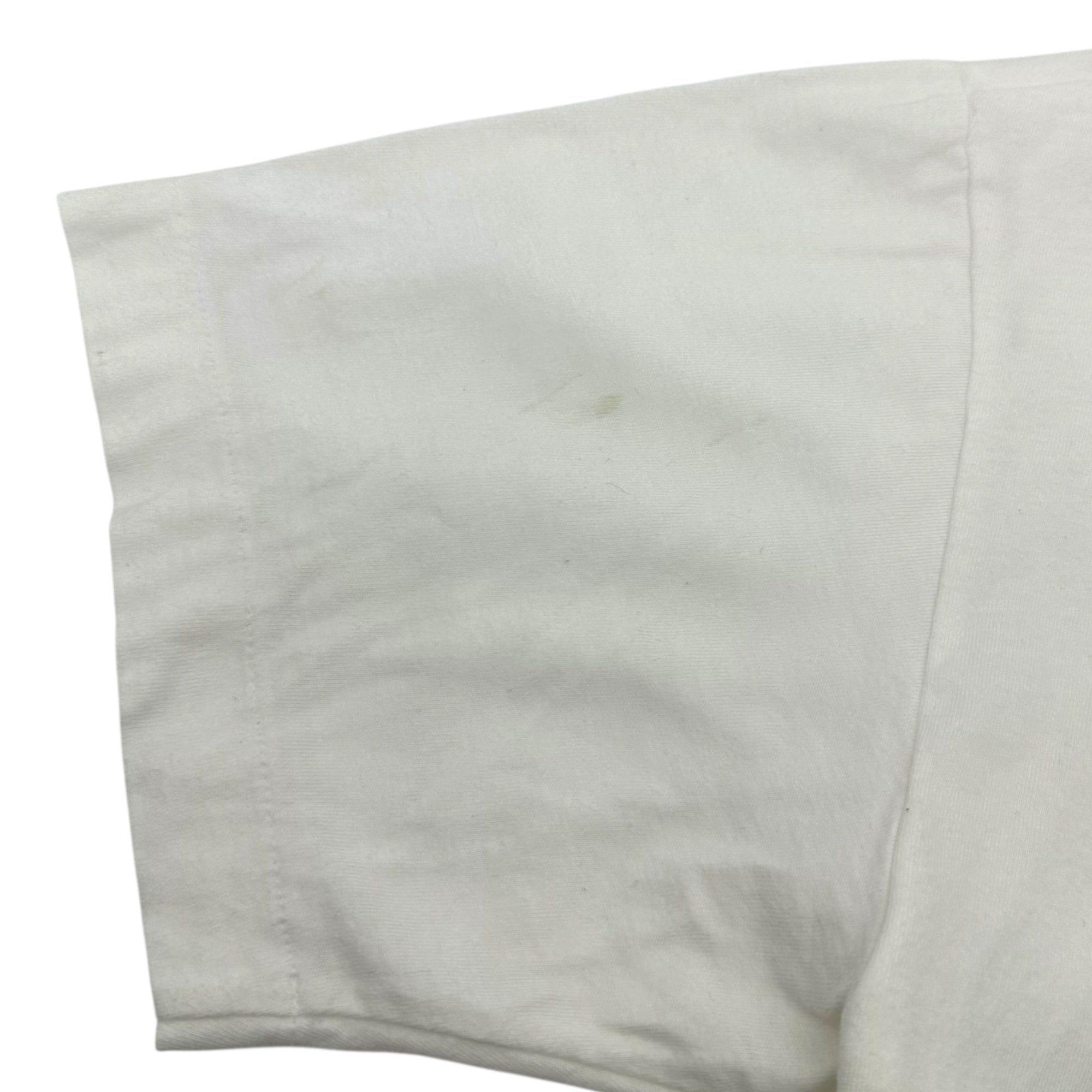 COMME des GARCONS HOMME PLUS(コムデギャルソンオムプリュス) 99SS Frill Period Side Zip Cotton T-Shirt フリル期 サイドジップ コットン Tシャツ PT-100460 FREE ホワイト AD1998