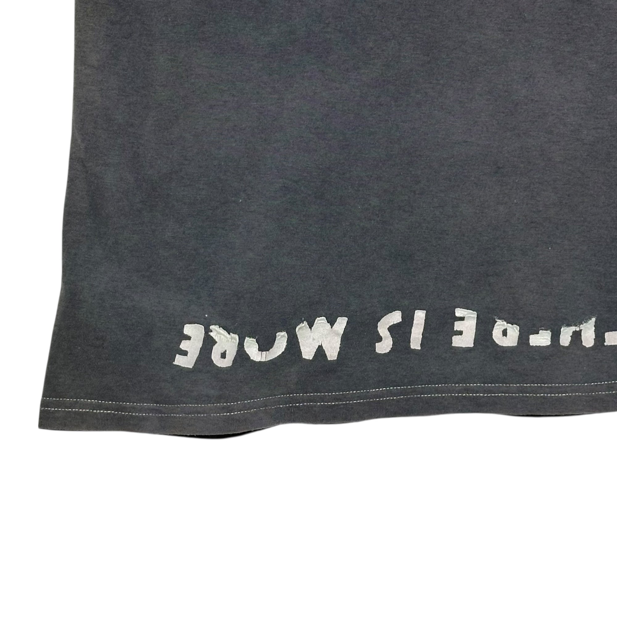 Maison Martin Margiela(メゾン マルタンマルジェラ) 08SS AIDS TEE エイズ Tシャツ 本人期 31 GC099 M(少し大きめ) グレー×ホワイト アーカイブ